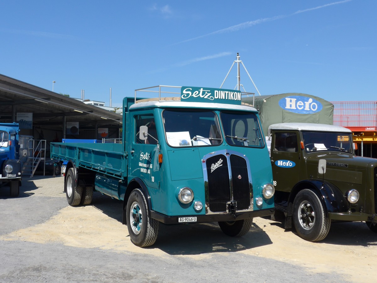 (164'104) - Setz, Dintikon - Nr. 10/AG 9046 U - Berna am 29. August 2015 in Oberkirch, CAMPUS Sursee