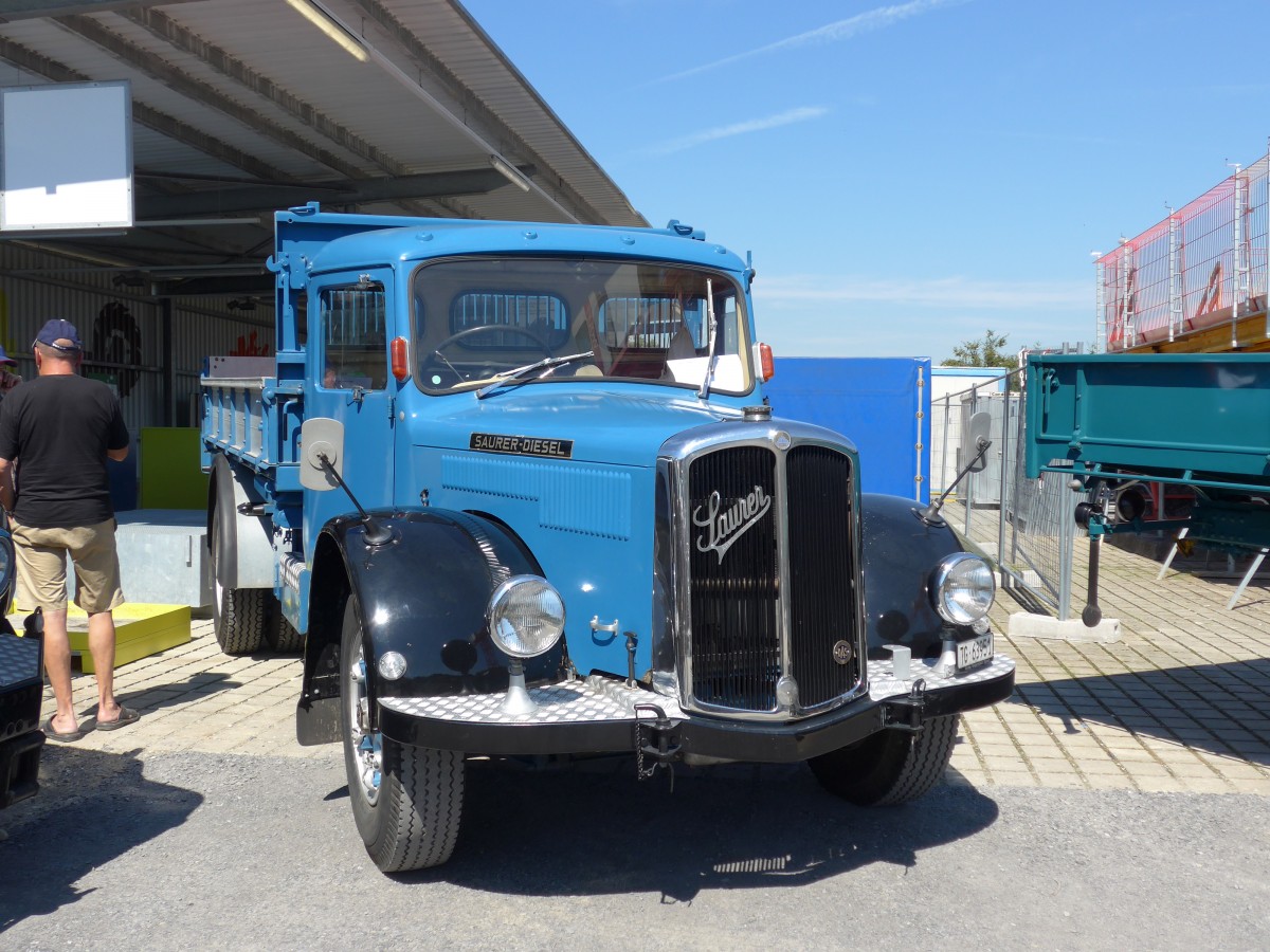 (164'108) - Saurer - TG 63'951 - am 29. August 2015 in Oberkirch, CAMPUS Sursee