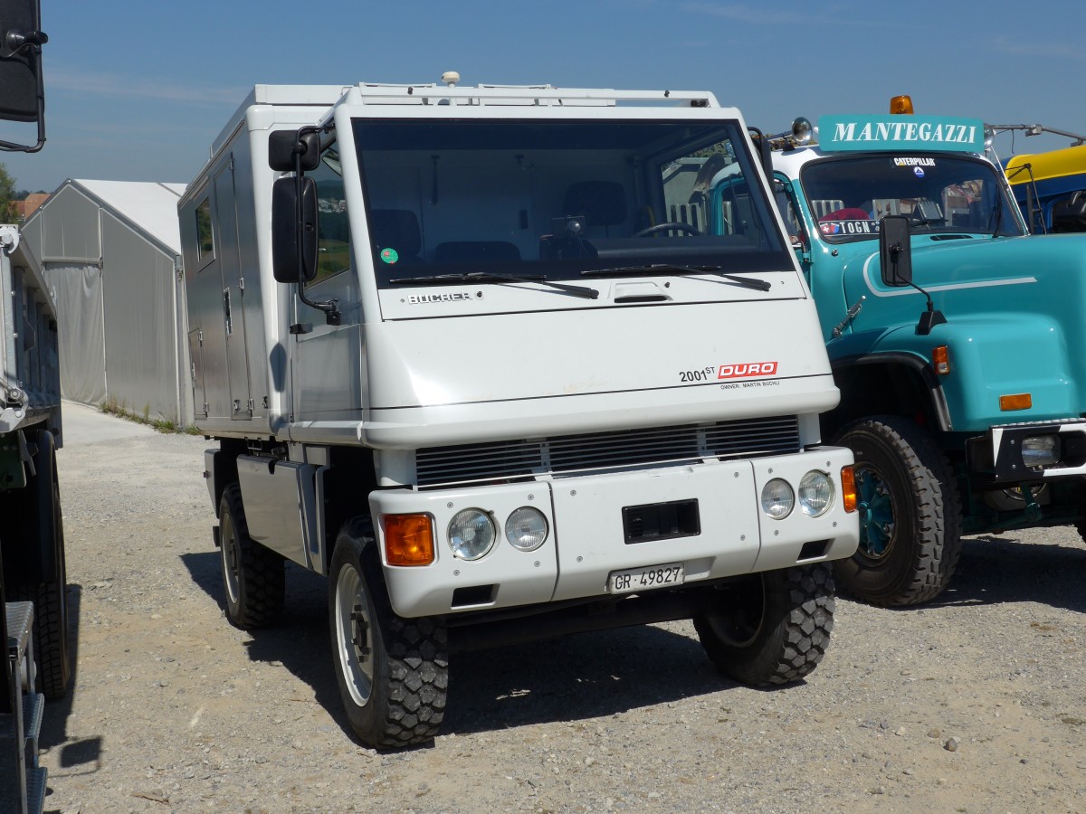 (164'116) - Buchli - GR 49'827 - Bucher am 29. August 2015 in Oberkirch, CAMPUS Sursee