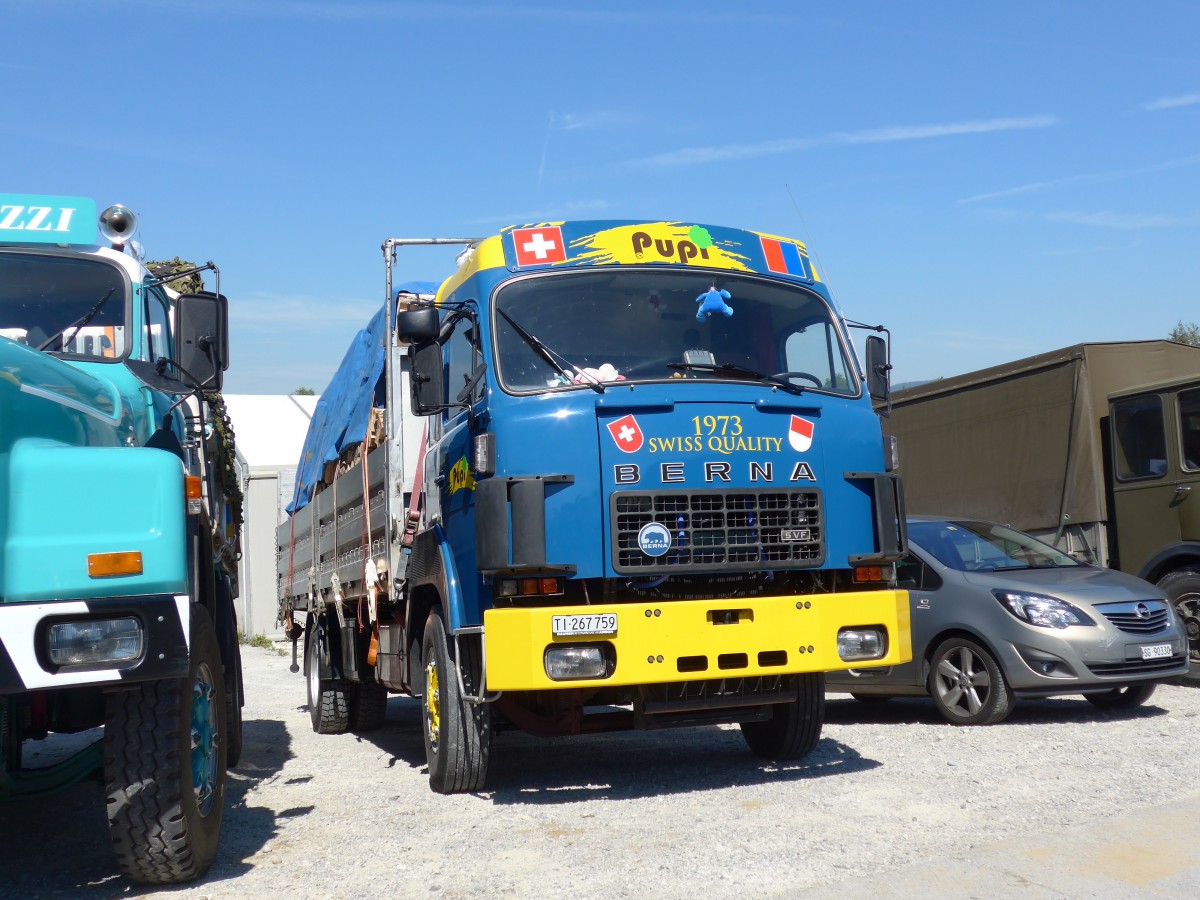 (164'118) - Pupi - TI 267'759 - Saurer am 29. August 2015 in Oberkirch, CAMPUS Sursee