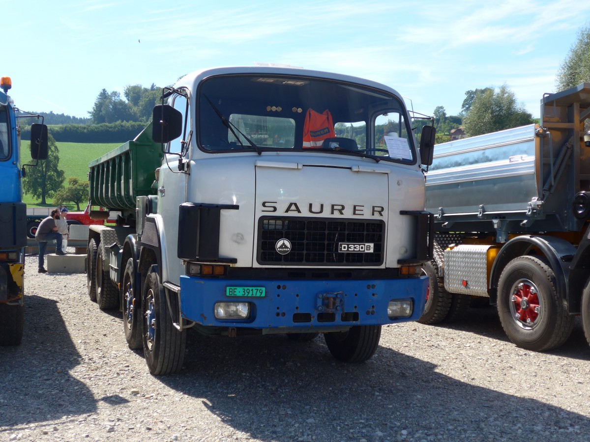 (164'199) - Saurer - BE 39'179 - am 29. August 2015 in Oberkirch, CAMPUS Sursee