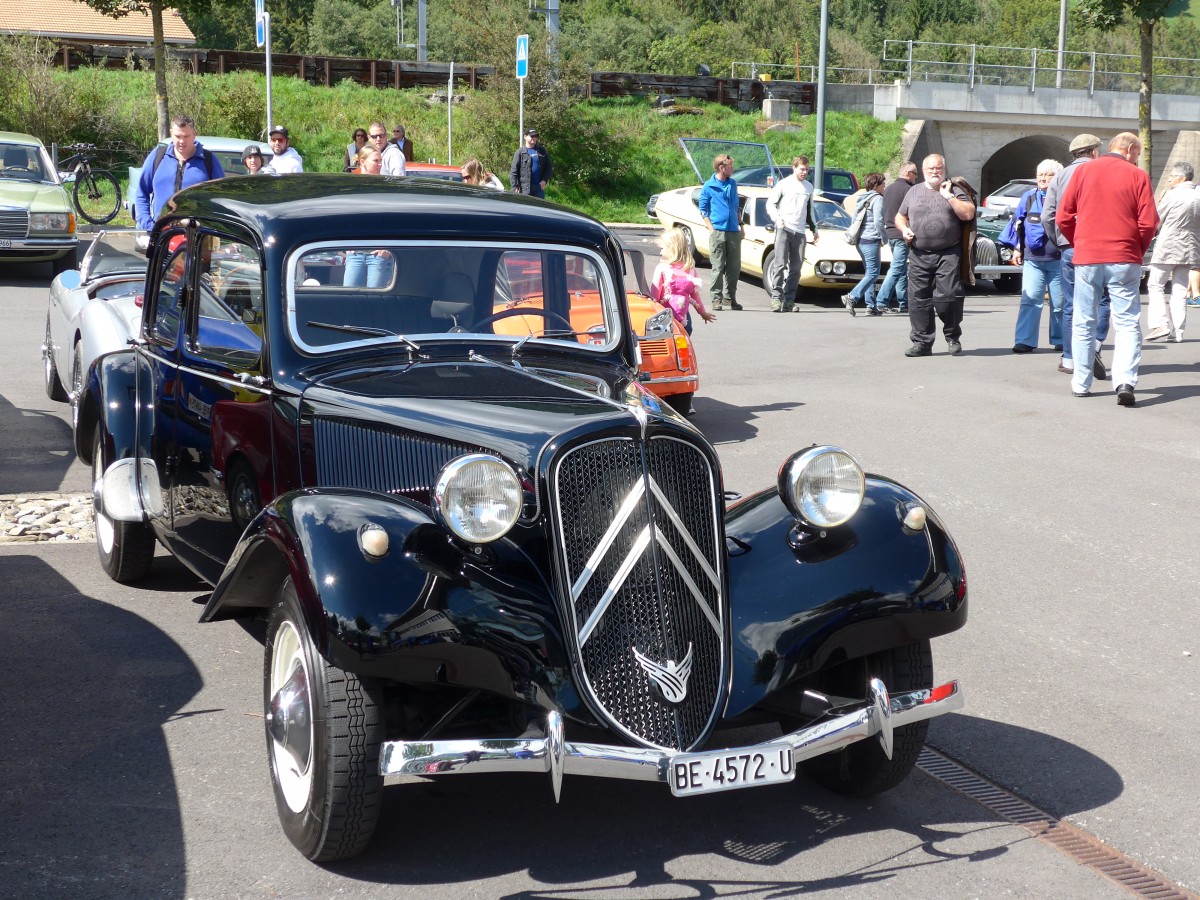 (164'466) - Citro�n - BE 4572 U - am 6. September 2015 in Reichenbach