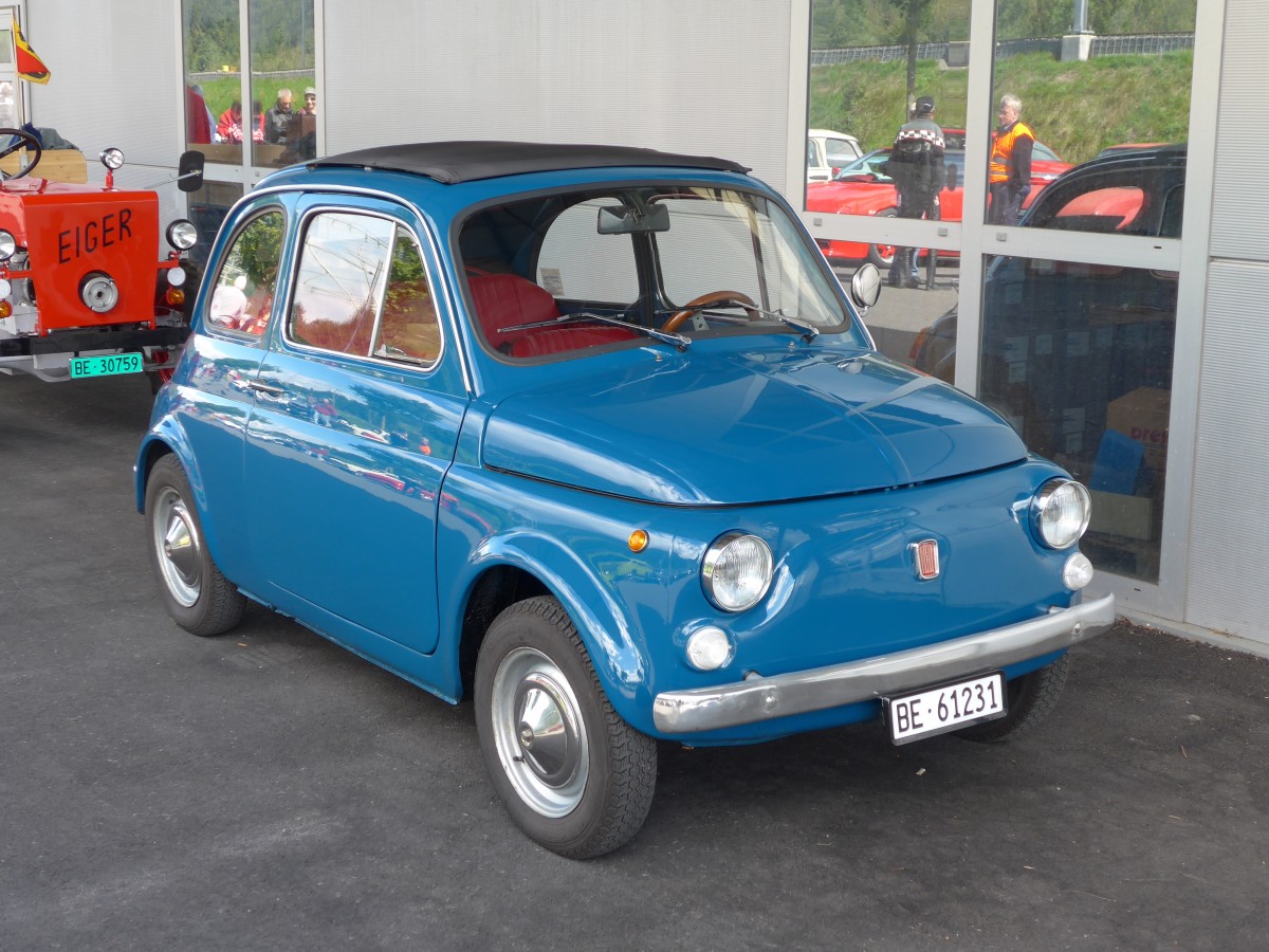 (164'498) - Fiat - BE 61'231 - am 6. September 2015 in Reichenbach