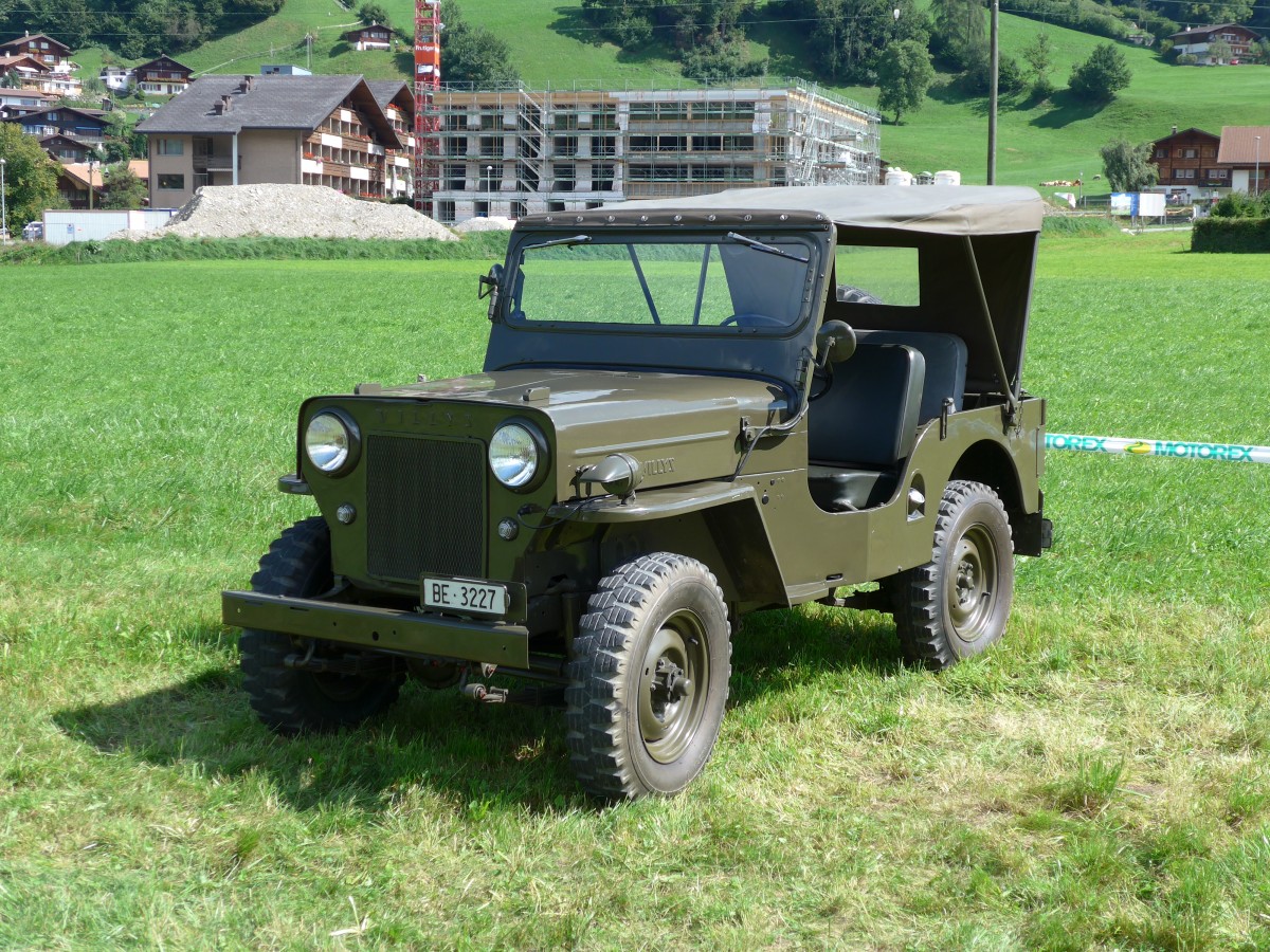 (164'510) - Willys - BE 3227 - am 6. September 2015 in Reichenbach