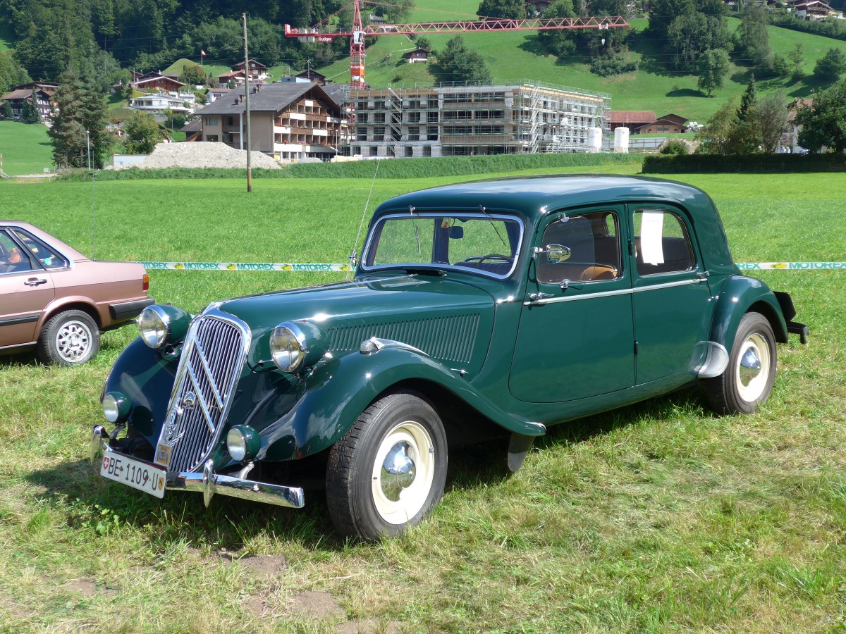 (164'513) - Citro�n - BE 1109 U - am 6. September 2015 in Reichenbach