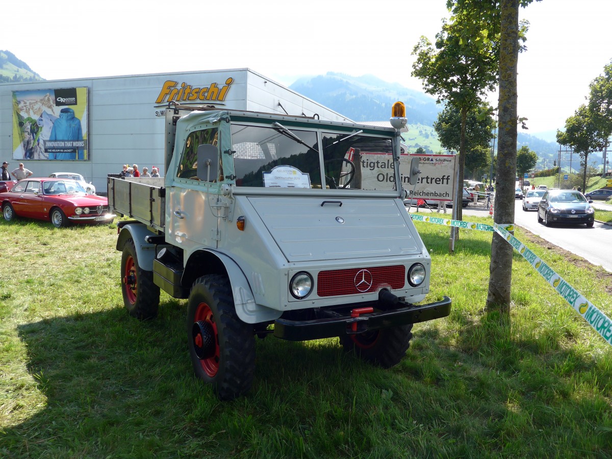(164'517) - Mercedes Unimoc - am 6. September 2015 in Reichenbach