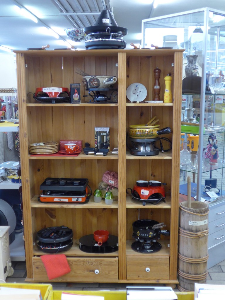 (164'570) - Verkaufsausstellung f�r Fondue und Raclette am 12. September 2015 im BrockiShop