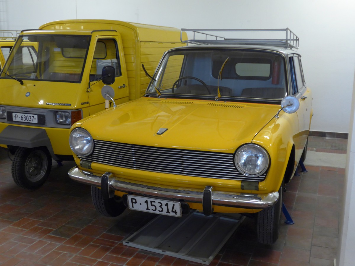 (164'642) - PTT-Regie - P 15'314 - Simca am 13. September 2015 in Mamishaus, Depot MfK