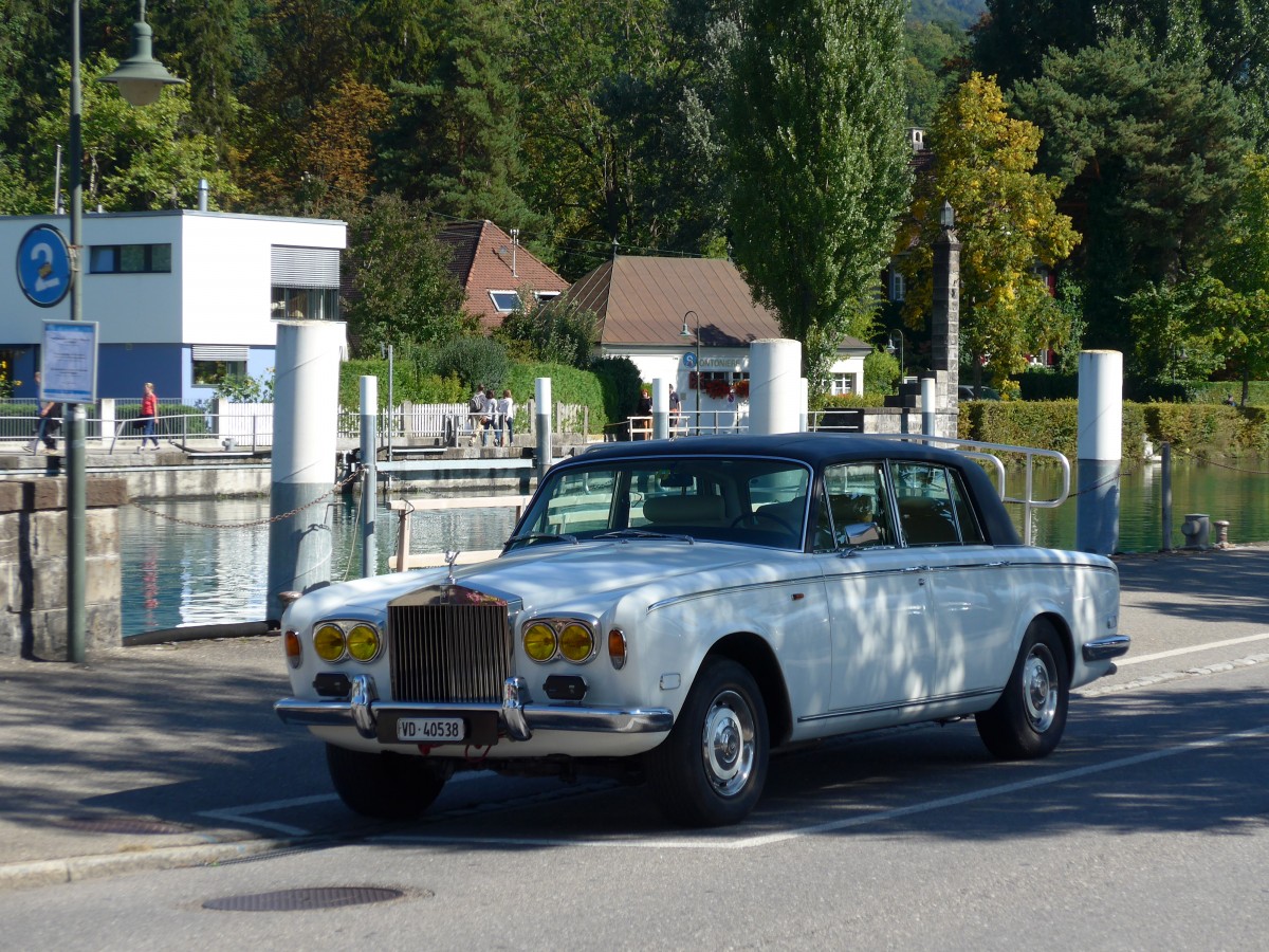 (164'683) - Rolls-Royce - VD 40'538 - am 13. September 2015 bei der Schiffl�ndte Thun