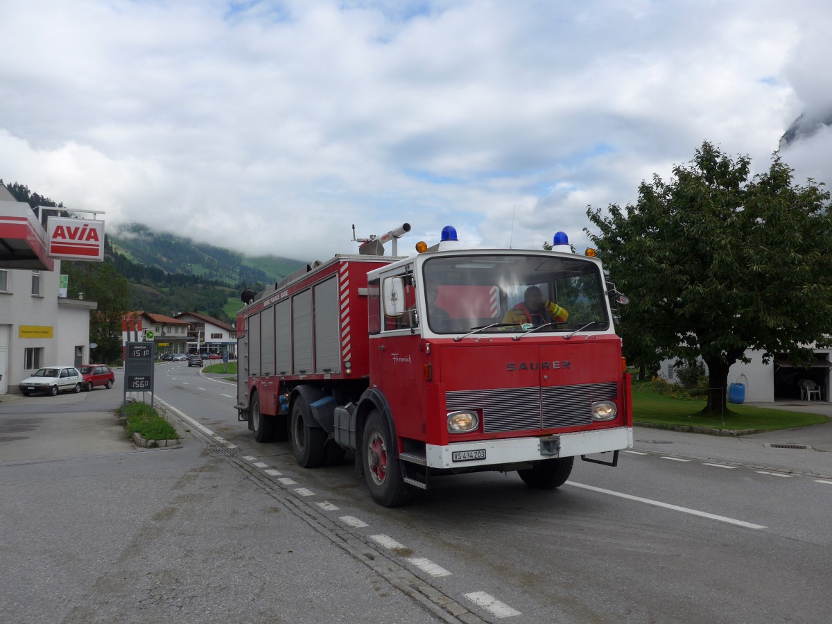 (165'254) - Firmenich - VS 434'203 - Saurer am 19. September 2015 in Andeer, Tgavugl