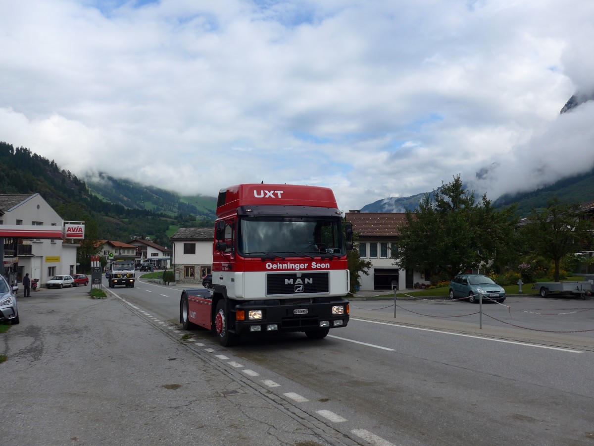 (165'256) - Oehninger, Seon - AG 10'695 U - MAN am 19. September 2015 in Andeer, Tgavugl