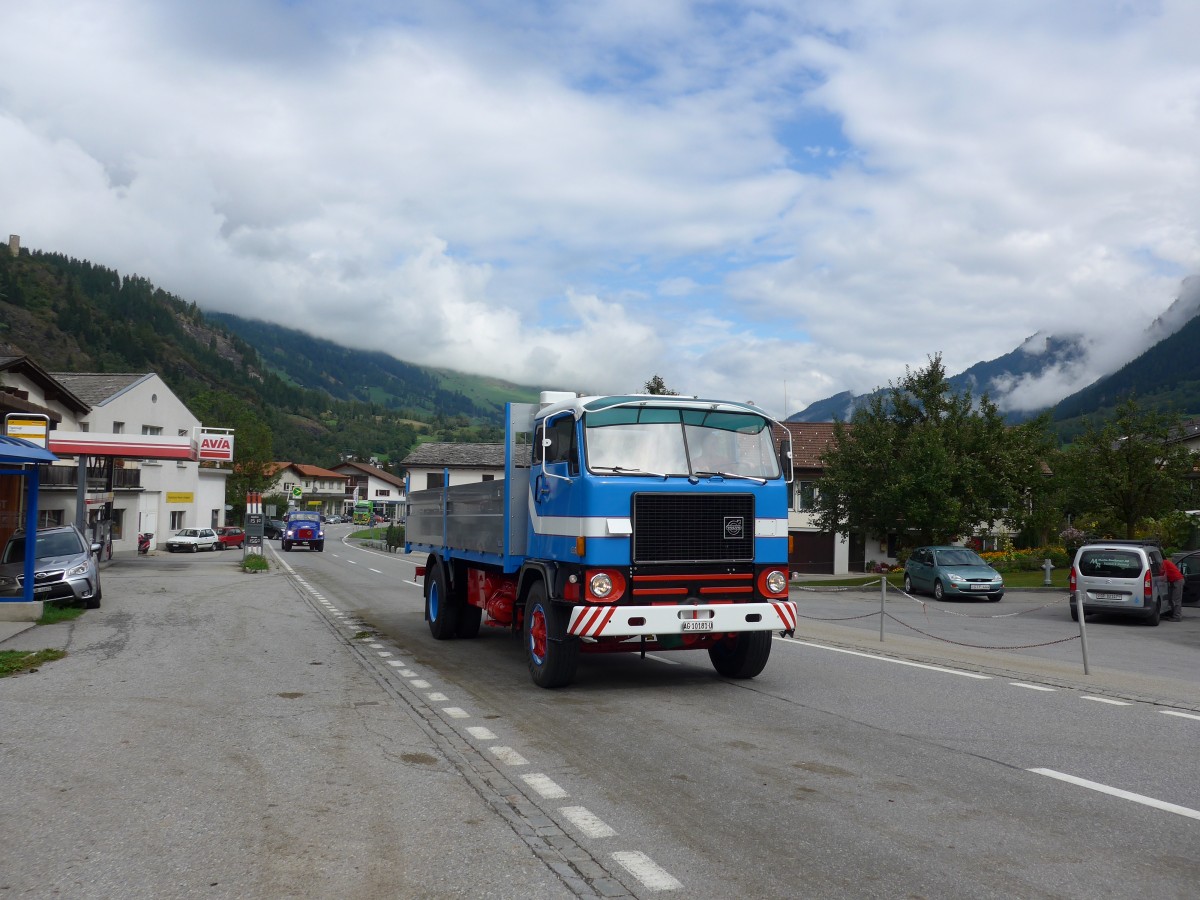 (165'330) - Volvo - AG 10'181 U - am 19. September 2015 in Andeer, Tgavugl