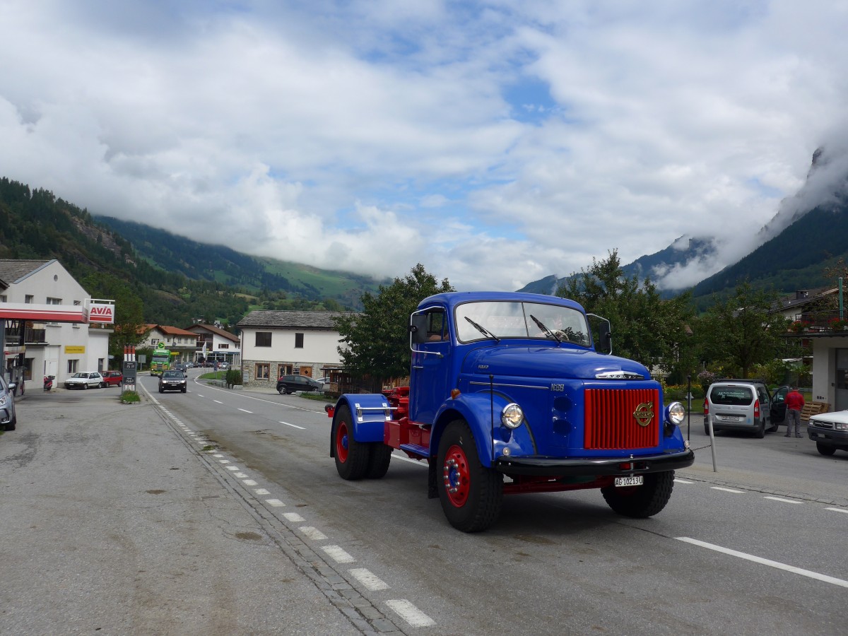 (165'331) - Volvo - AG 10'213 U - am 19. September 2015 in Andeer, Tgavugl