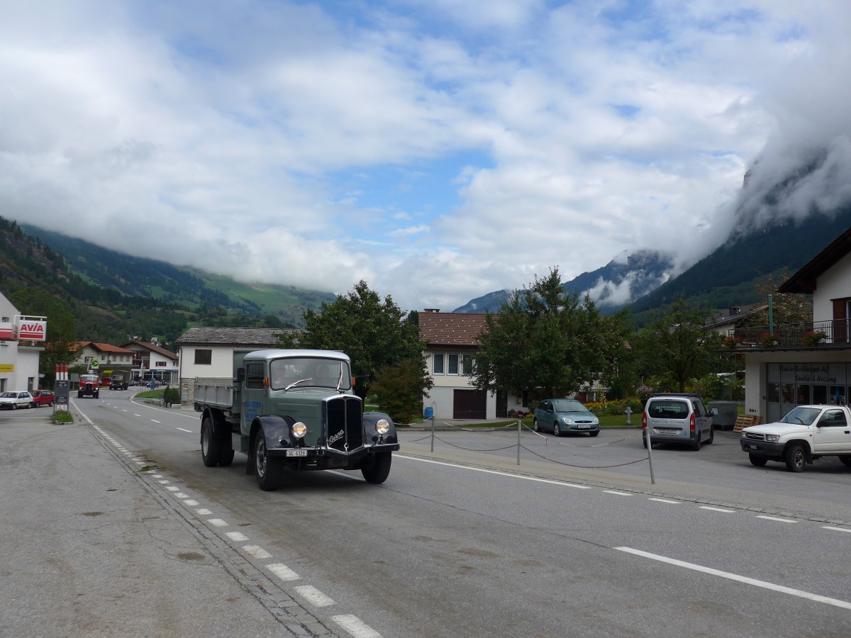 (165'358) - Steiner, Kaltbrunn - SG 6329 - Berna am 19. September 2015 in Andeer, Tgavugl