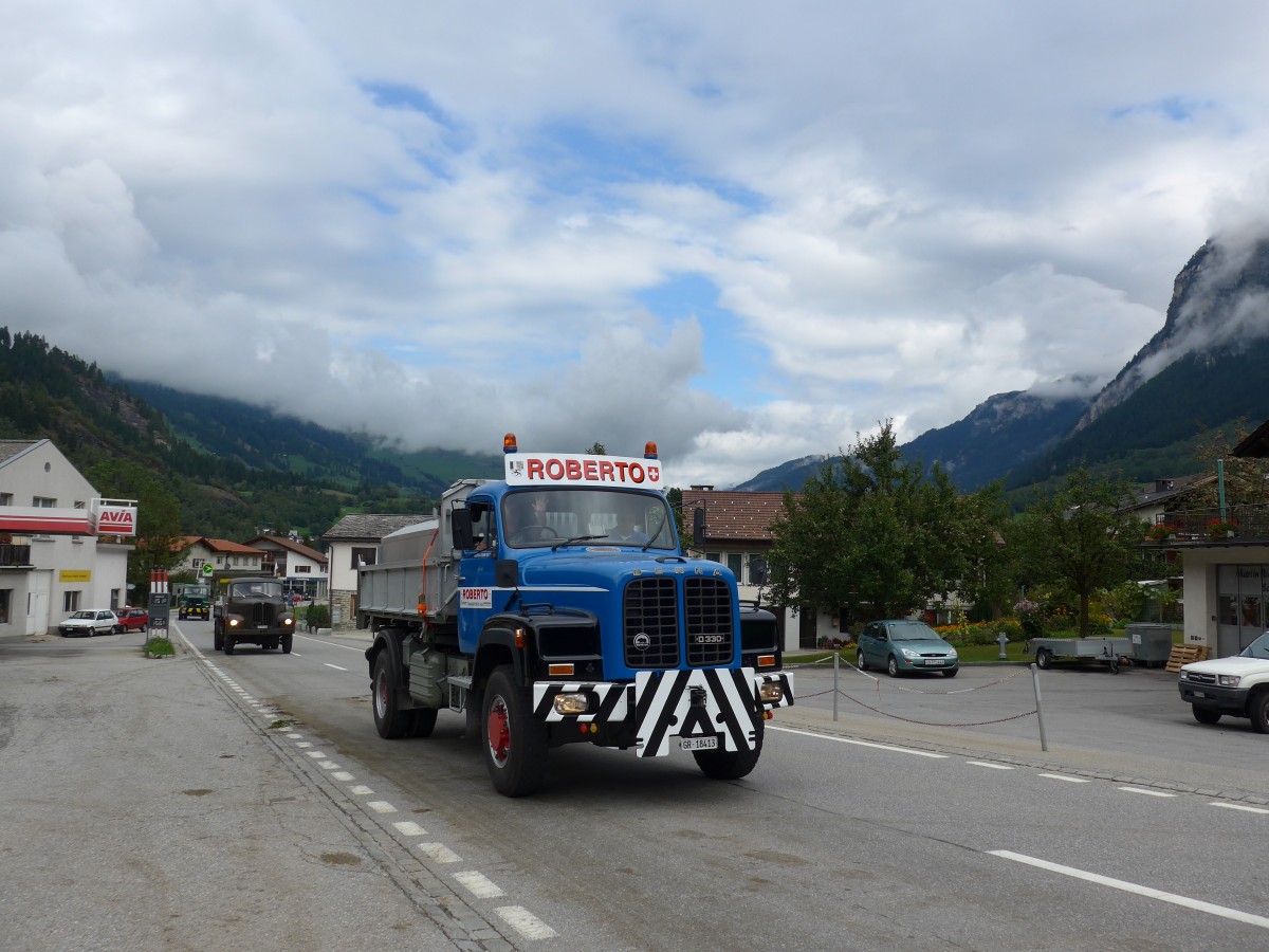 (165'391) - Roberto, Samedan - GR 18'413 - Berna am 19. September 2015 in Andeer, Tgavugl