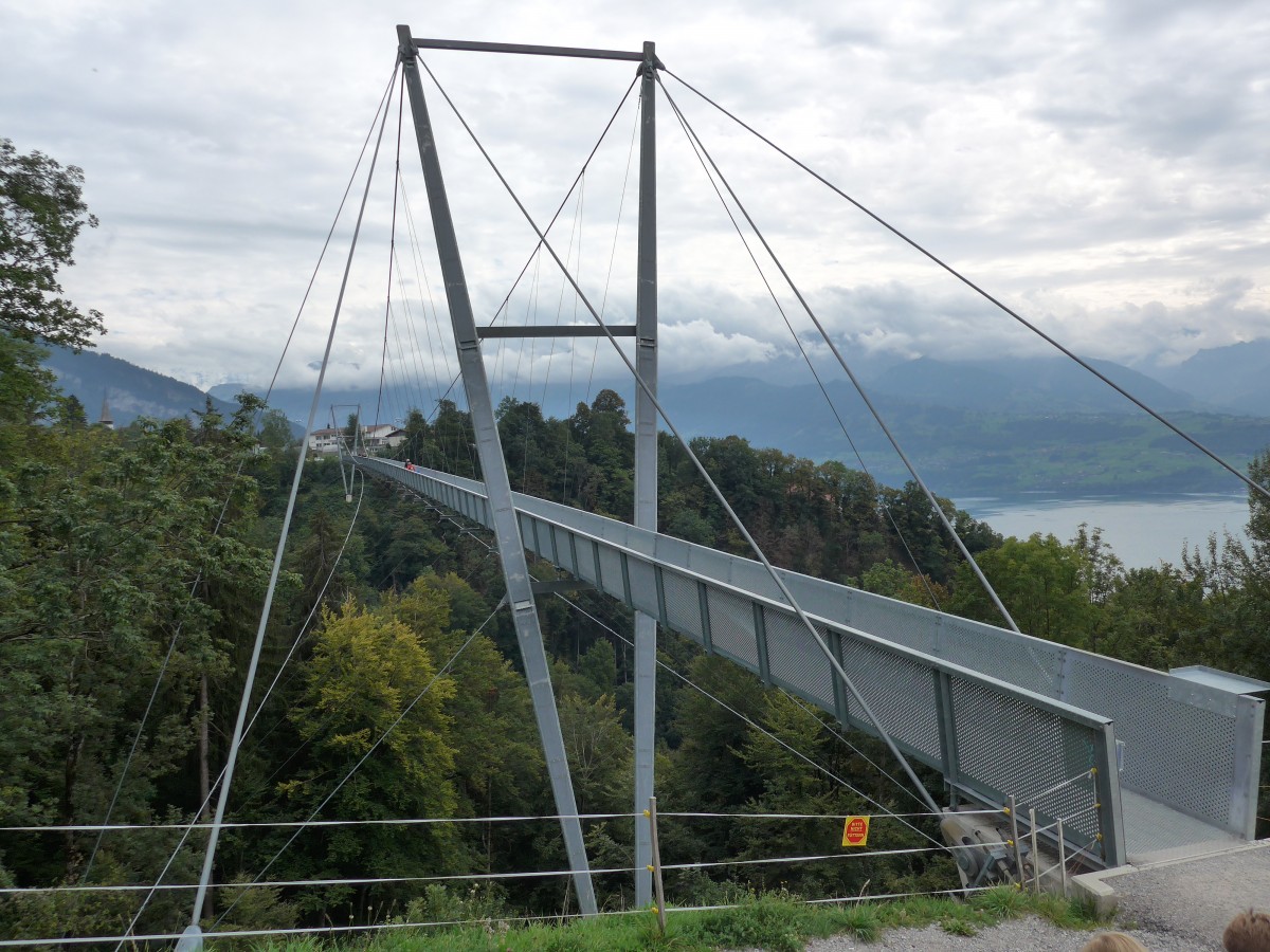 (165'512) - H�ngebr�cke am 22. September 2015 in Sigriswil