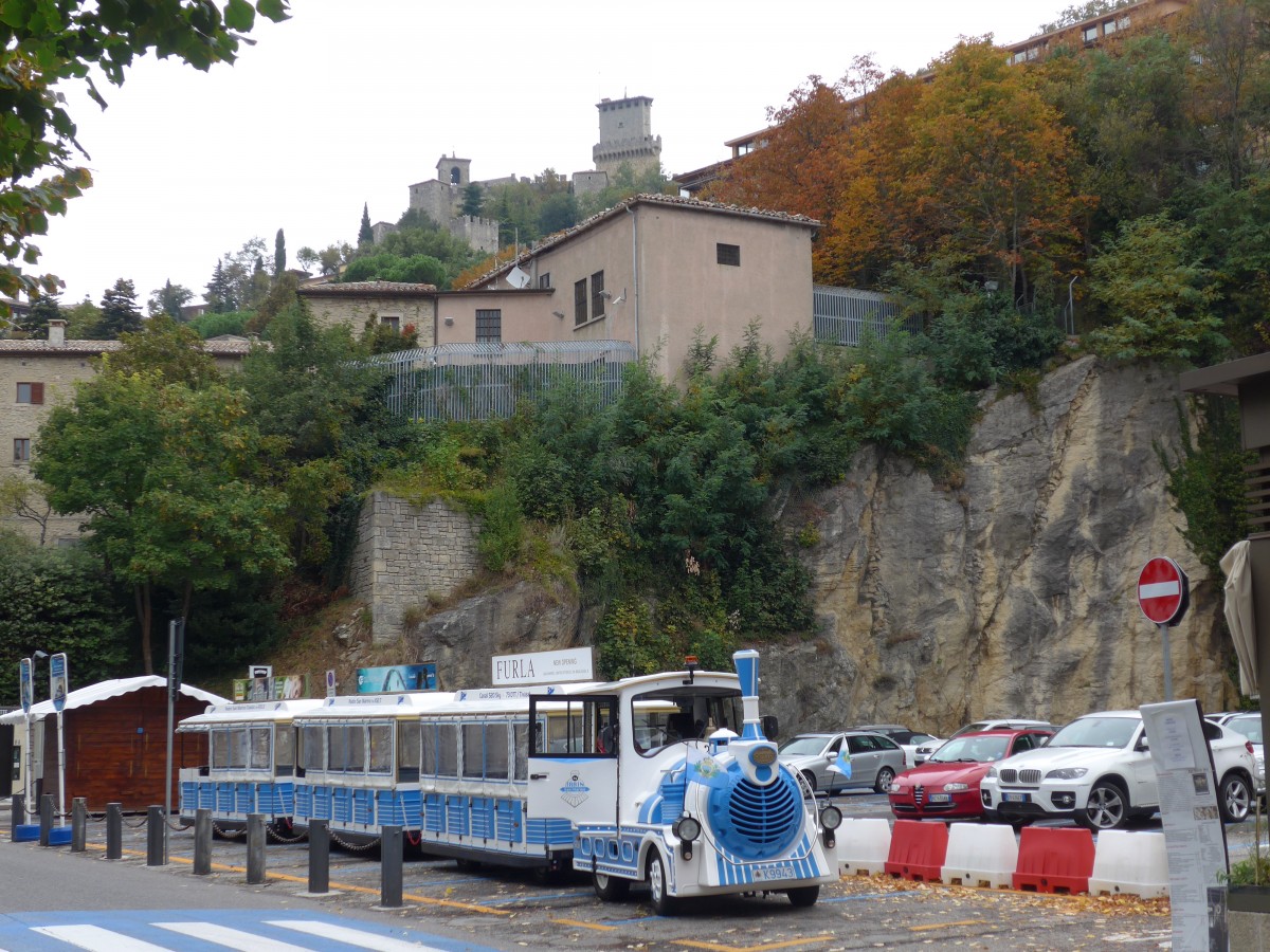 (165'633) - Touristenz�gli - K9943 - am 24. September 2015 in San Marino