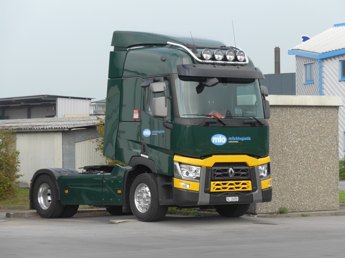 (166'122) - mlo Ostschweiz - GL 20'659 - Renault am 10. Oktober 2015 in Sch�nis