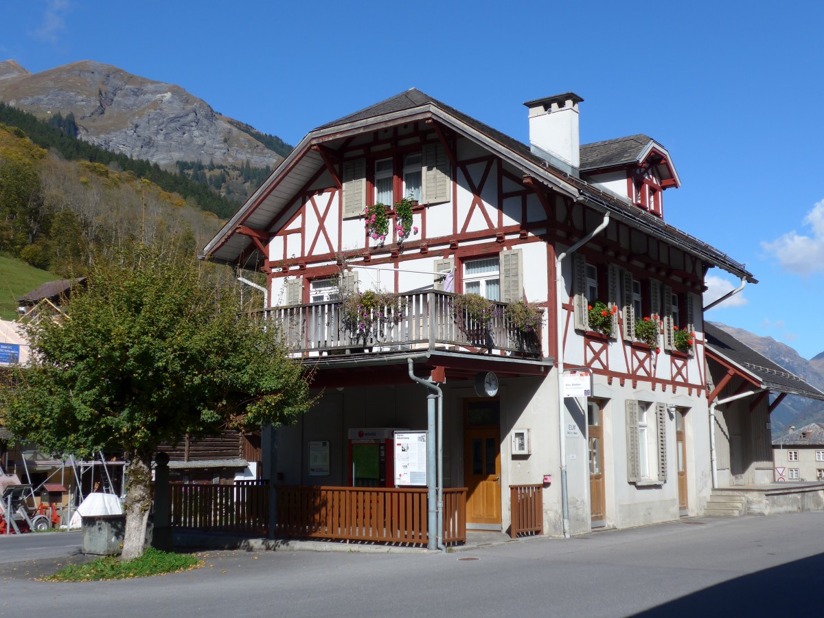 (166'148) - Station Elm am 10. Oktober 2015