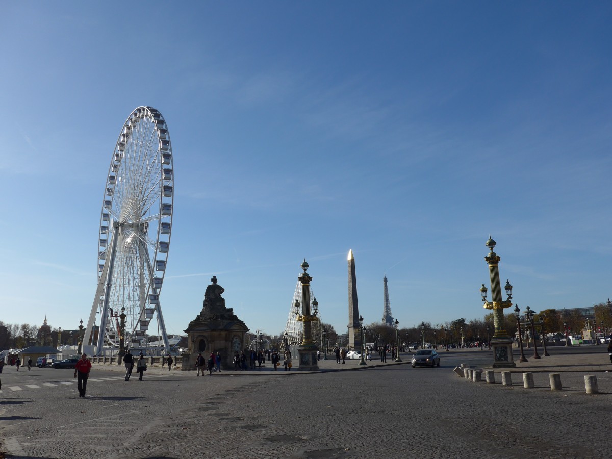 (166'622) - Der Place de la Concorde in Paris am 15. November 2015