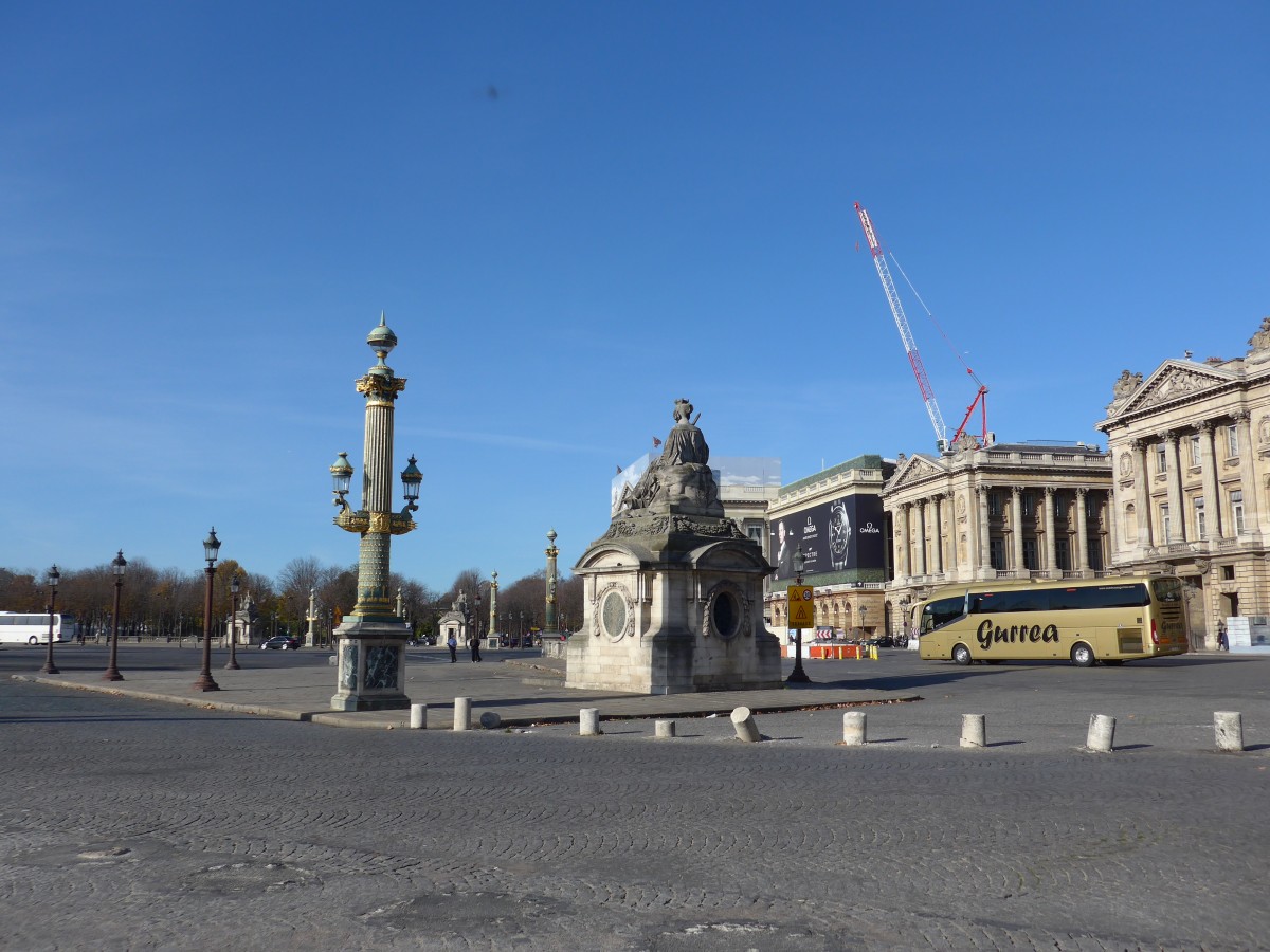(166'623) - Der Place de la Concorde in Paris am 15. November 2015
