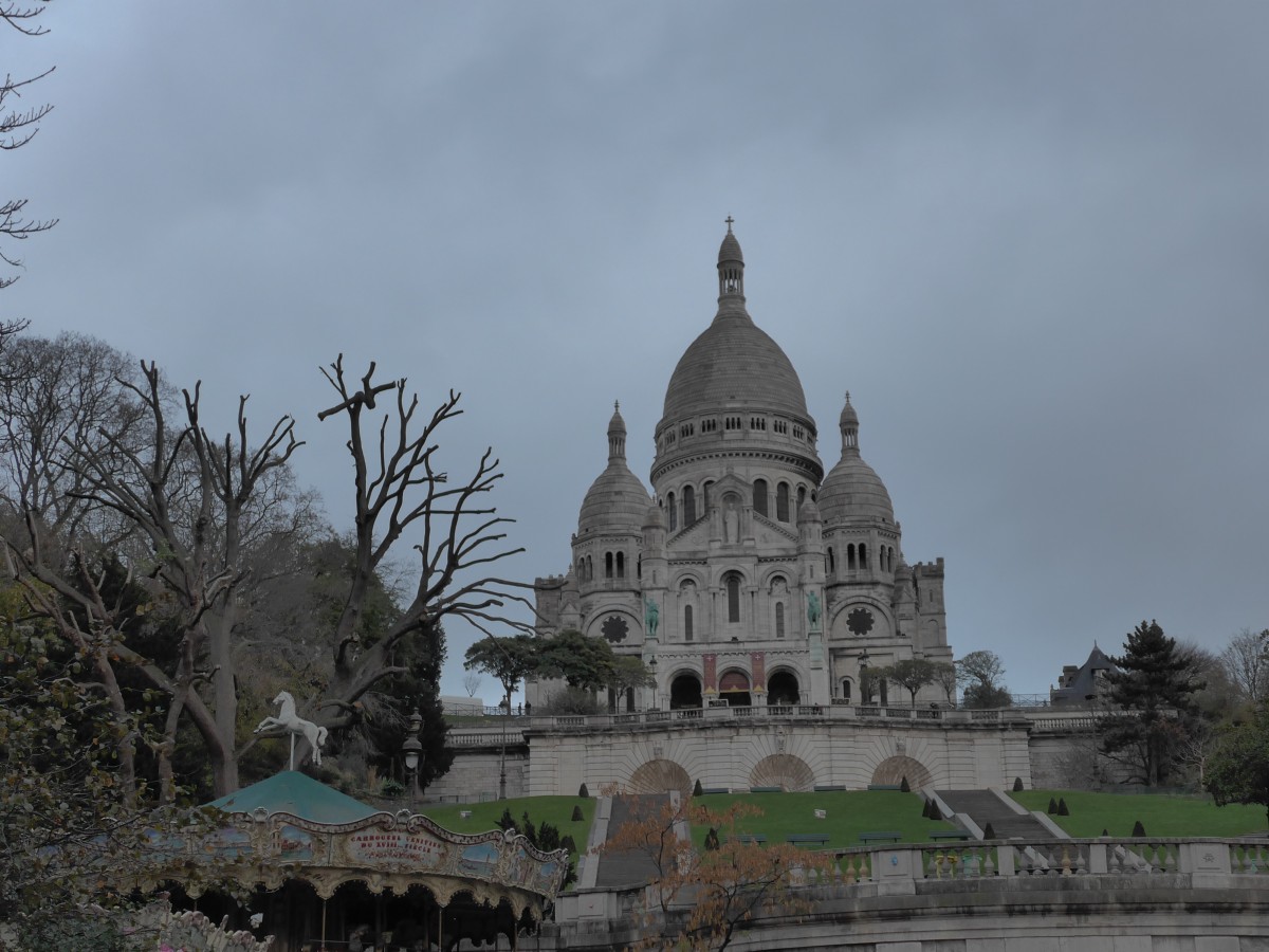 (167'059) - Die Kirche Sacr� Coeur de Montmartre am 17. November 2015 in Paris