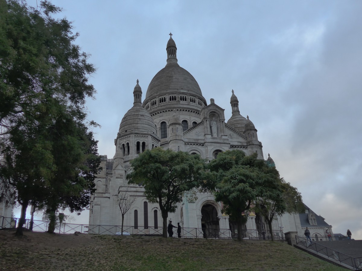 (167'064) - Die Kirche Sacr� Coeur de Montmartre am 17. November 2015 in Paris