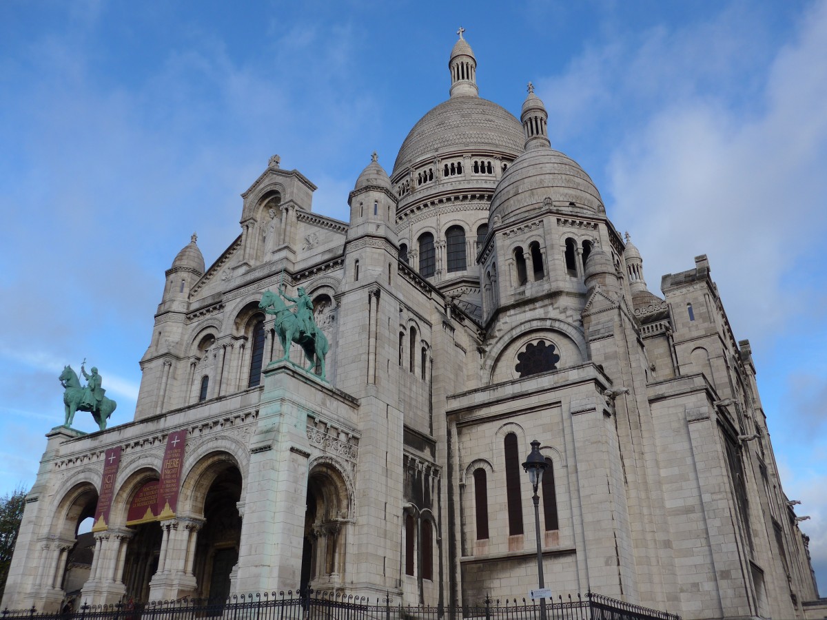 (167'075) - Die Kirche Sacr� Coeur de Montmartre am 17. November 2015 in Paris