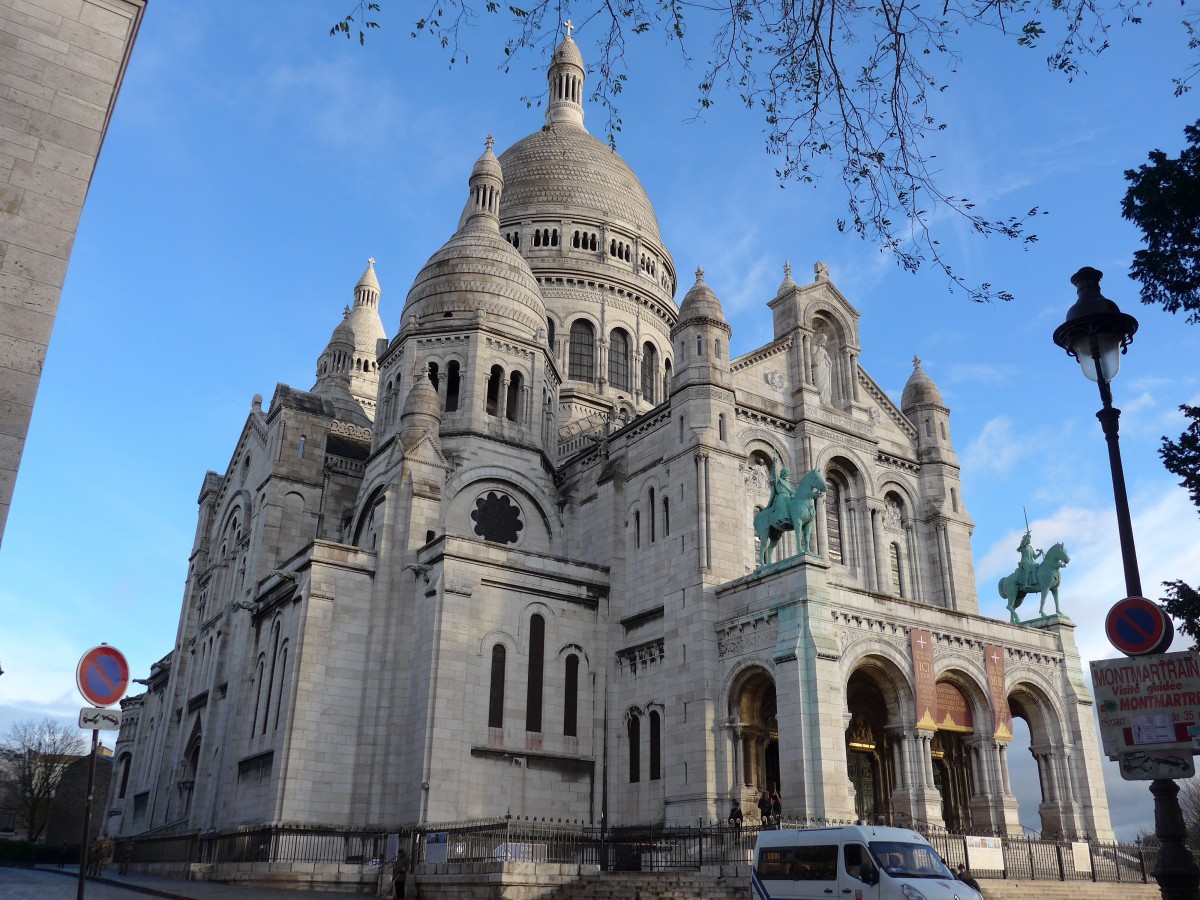 (167'076) - Die Kirche Sacr� Coeur de Montmartre am 17. November 2015 in Paris