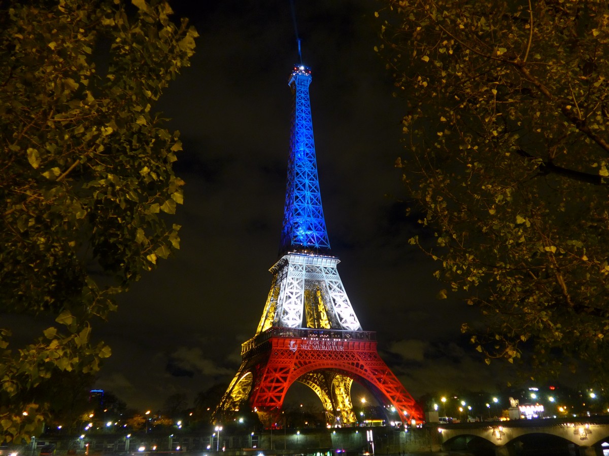 (167'309) - Der Eiffelturm am 17. November 2015 in Paris