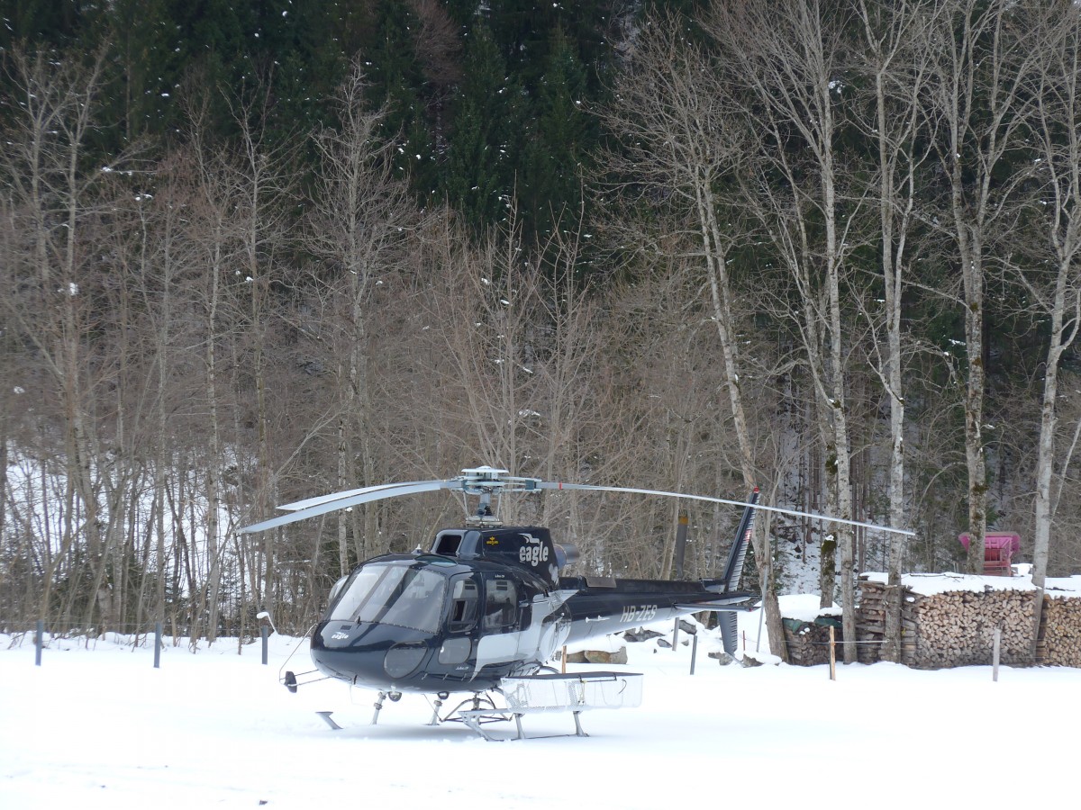 (168'554) - Eagle - HB-ZES - am 24. Januar 2016 in Stechelberg, Hotel