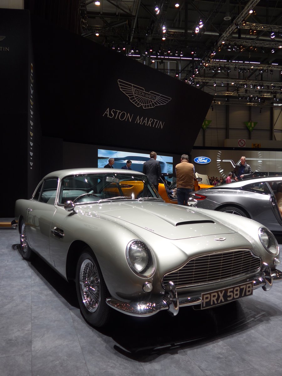 (169'163) - Aston Martin - PRX 587 B - am 7. M�rz 2016 im Autosalon Genf
