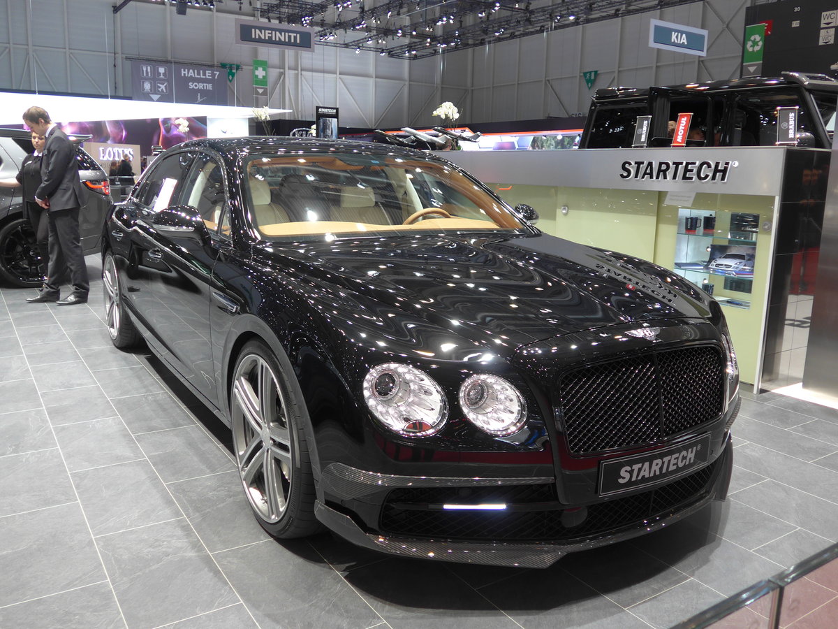 (169'173) - Bentley  Startech  am 7. M�rz 2016 im Autosalon Genf