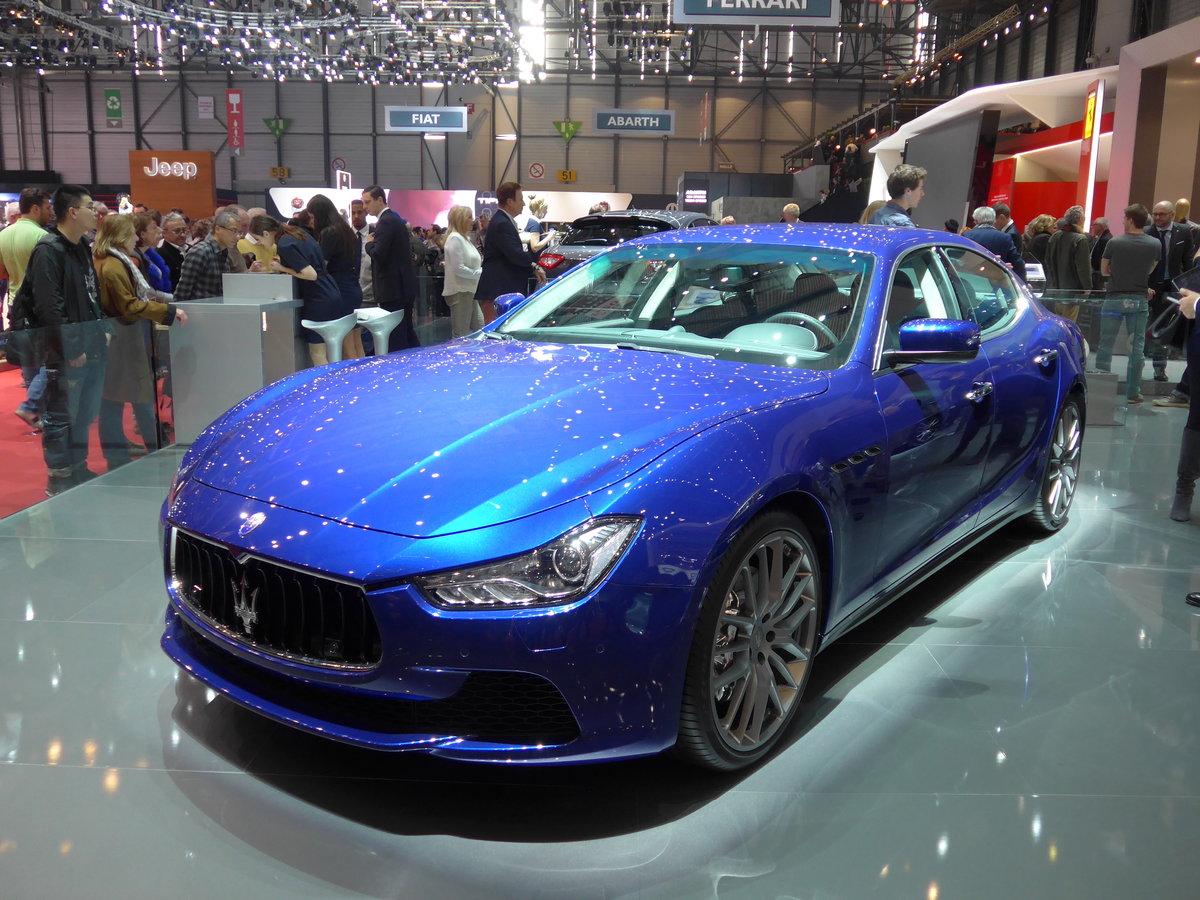 (169'179) - Maserati am 7. M�rz 2016 im Autosalon Genf