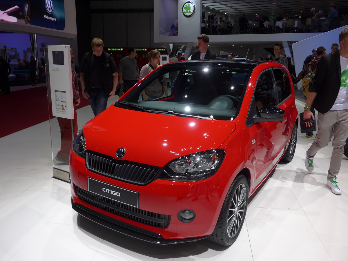 (169'187) - Skoda Citigo am 7. M�rz 2016 im Autosalon Genf