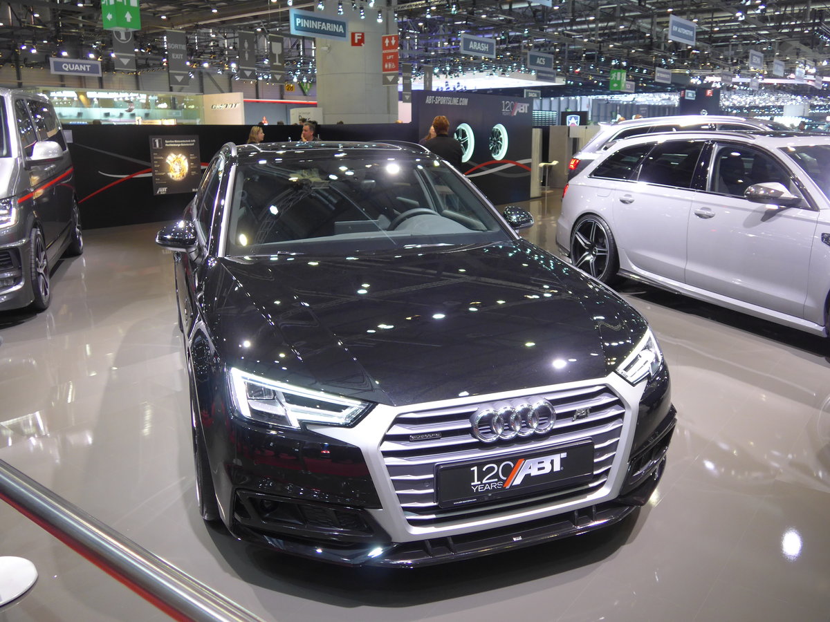 (169'193) - Audi  Abt  am 7. M�rz 2016 im Autosalon Genf