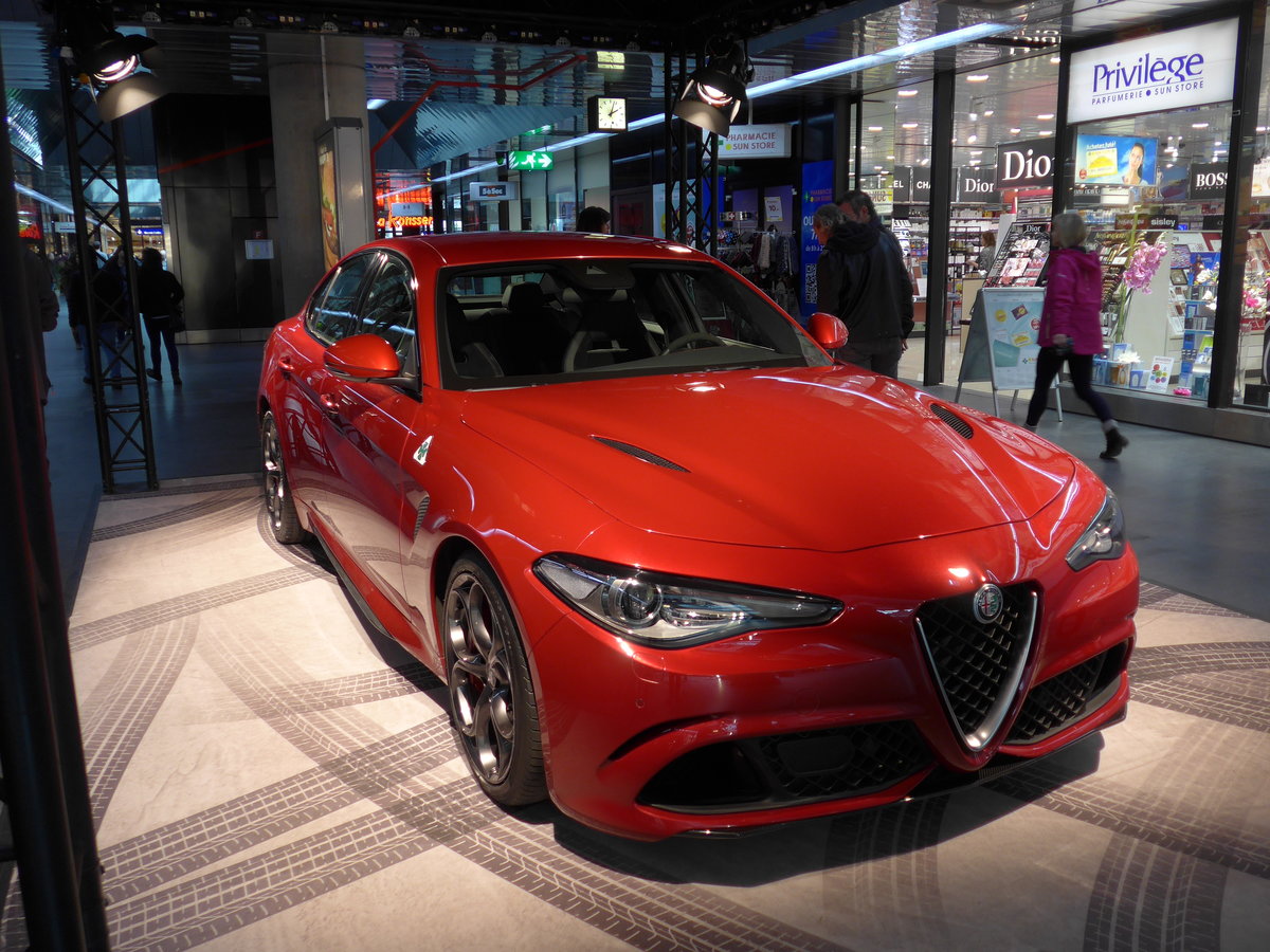 (169'205) - Alfa Romeo am 7. M�rz 2016 in Gen�ve, A�roport