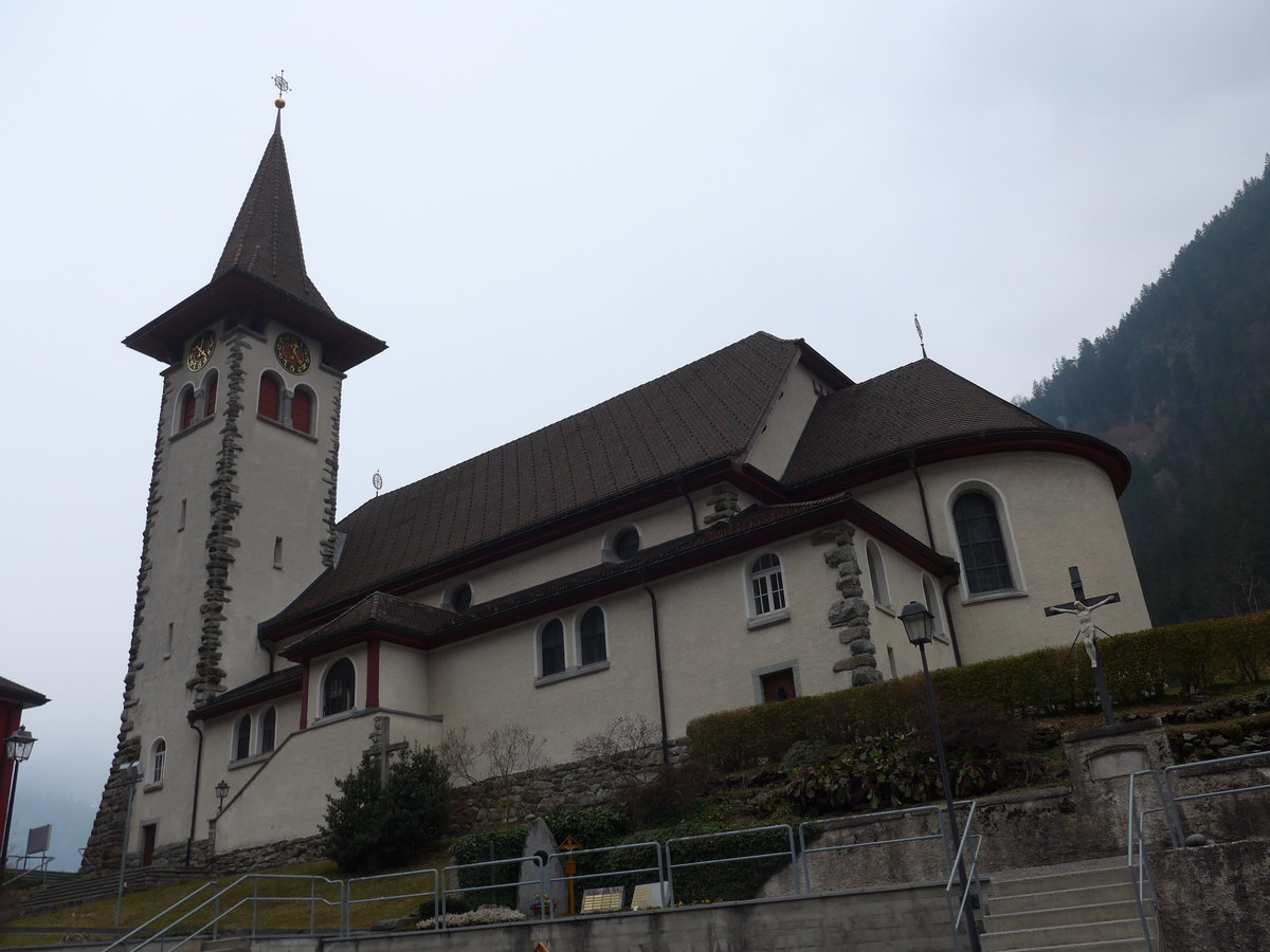 (169'449) - Kirche am 25. M�rz 2016 in Bristen