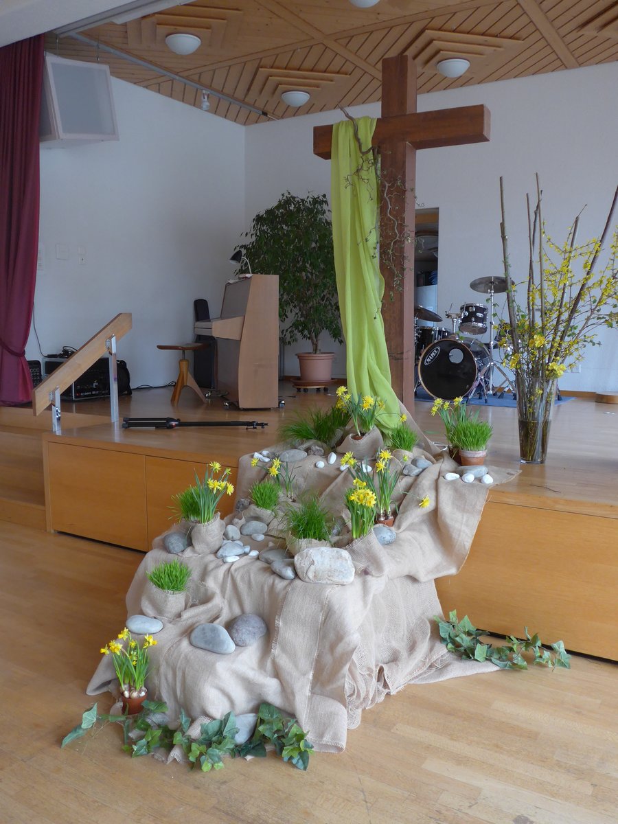 (169'511) - Osterbeschm�ckung am 27. M�rz 2016 in der Heilsarmee Thun