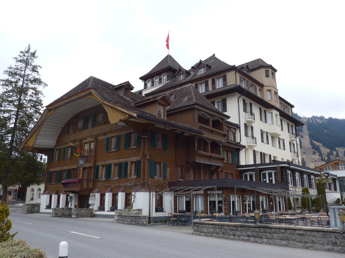 (169'516) - Hotel Victoria am 27. M�rz 2016 in Kandersteg