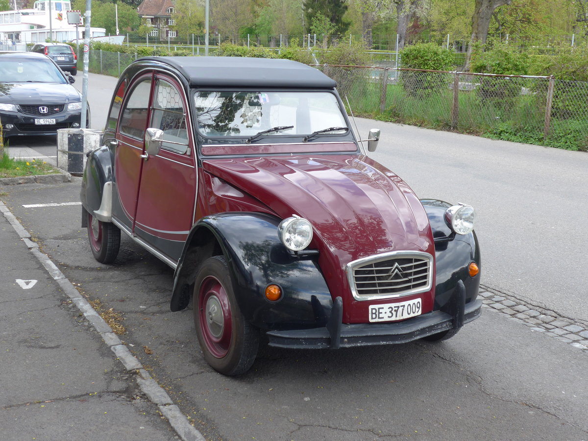 (170'240) - Citro�n - BE 377'009 - am 27. April 2016 in Thun, Rosenau
