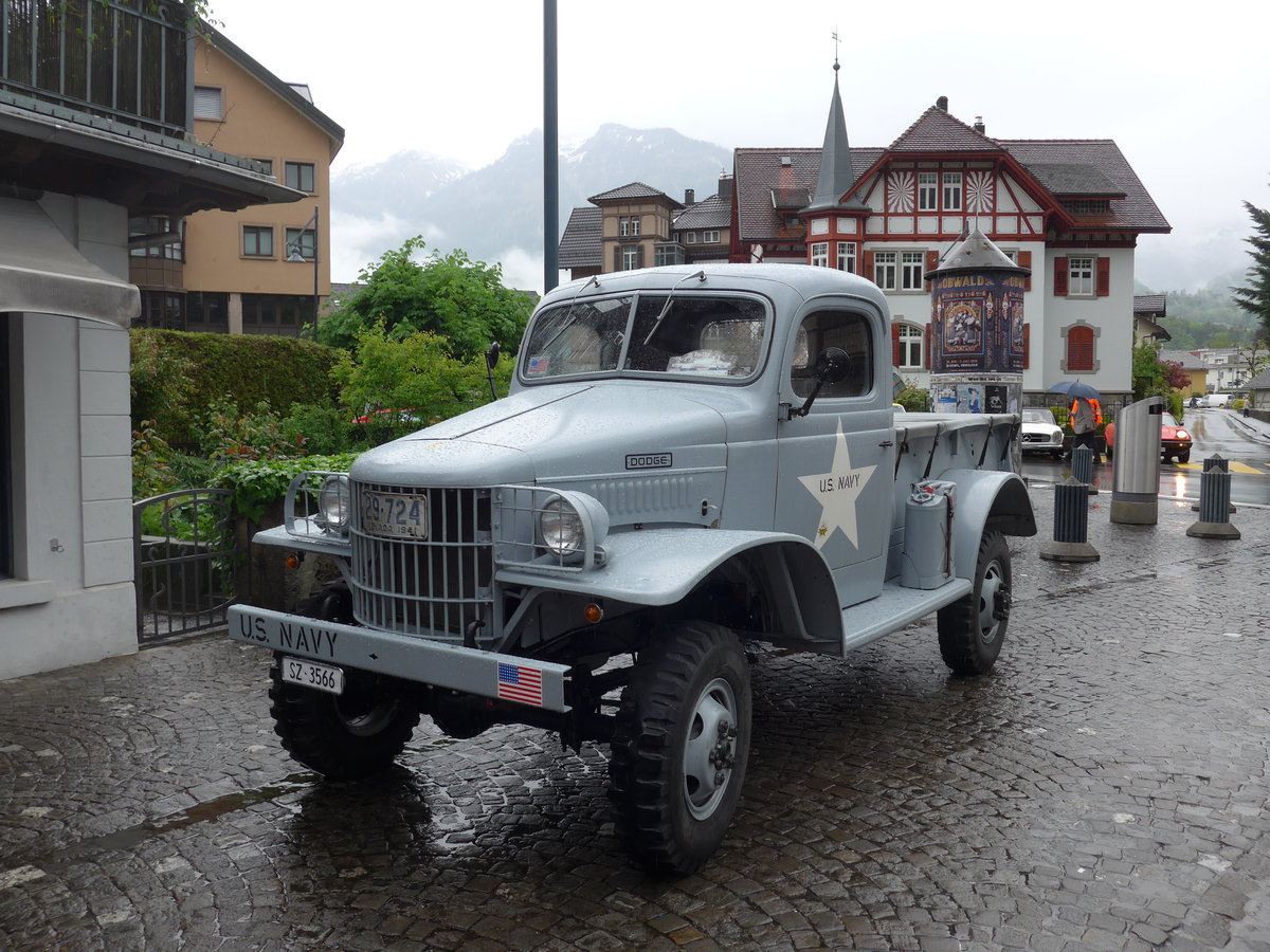 (170'556) - Dodge - SZ 3566 - am 14. Mai 2016 in Sarnen, OiO