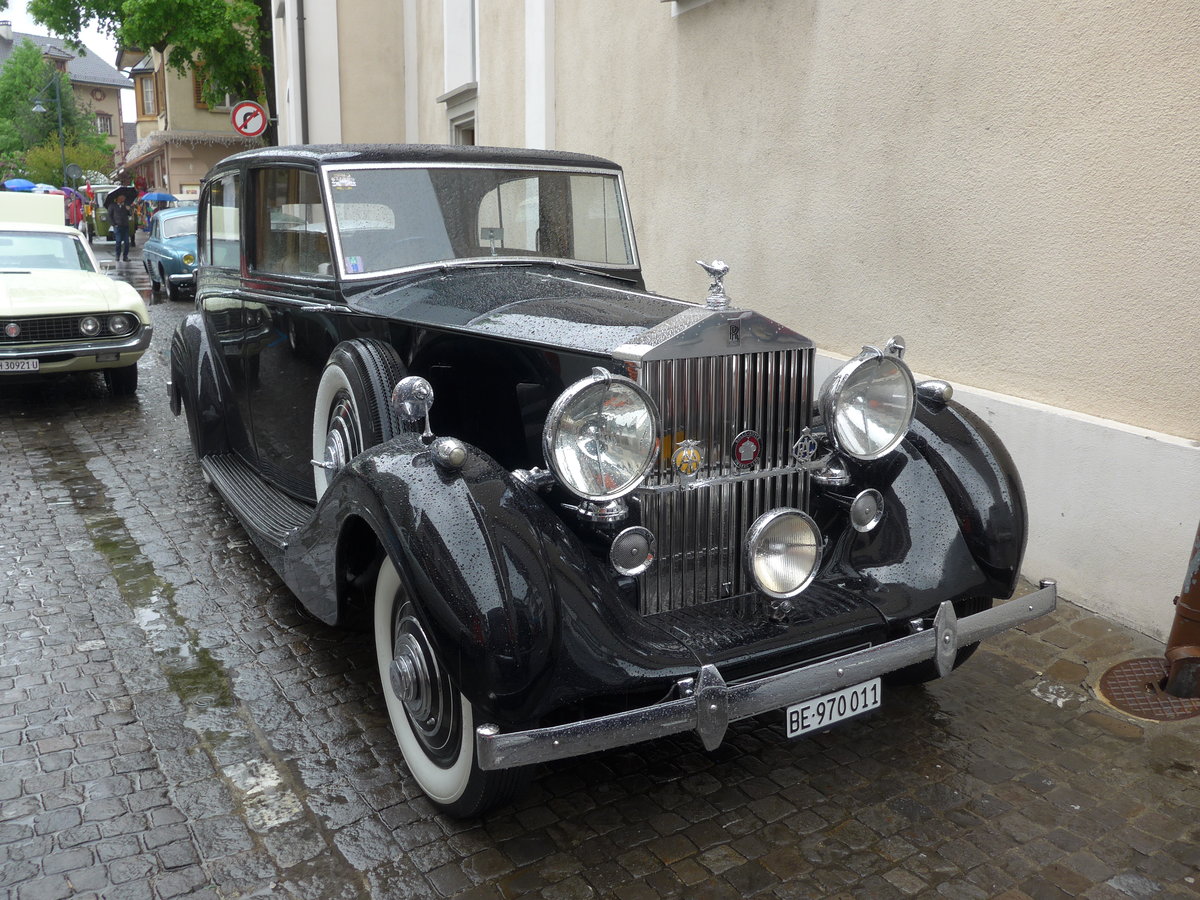 (170'561) - Rolls-Royce - BE 970'011 - am 14. Mai 2016 in Sarnen, OiO