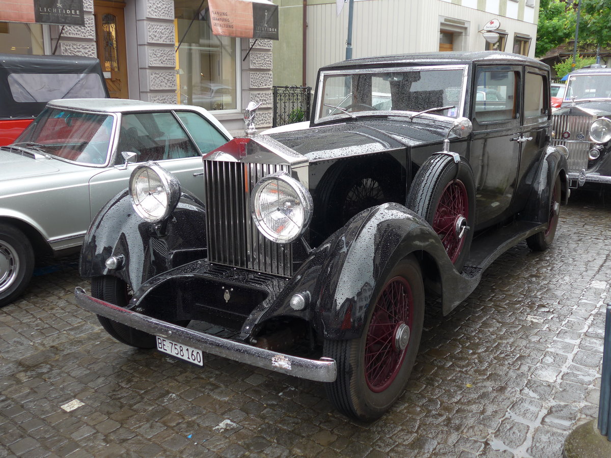 (170'562) - Rolls-Royce - BE 758'160 - am 14. Mai 2016 in Sarnen, OiO