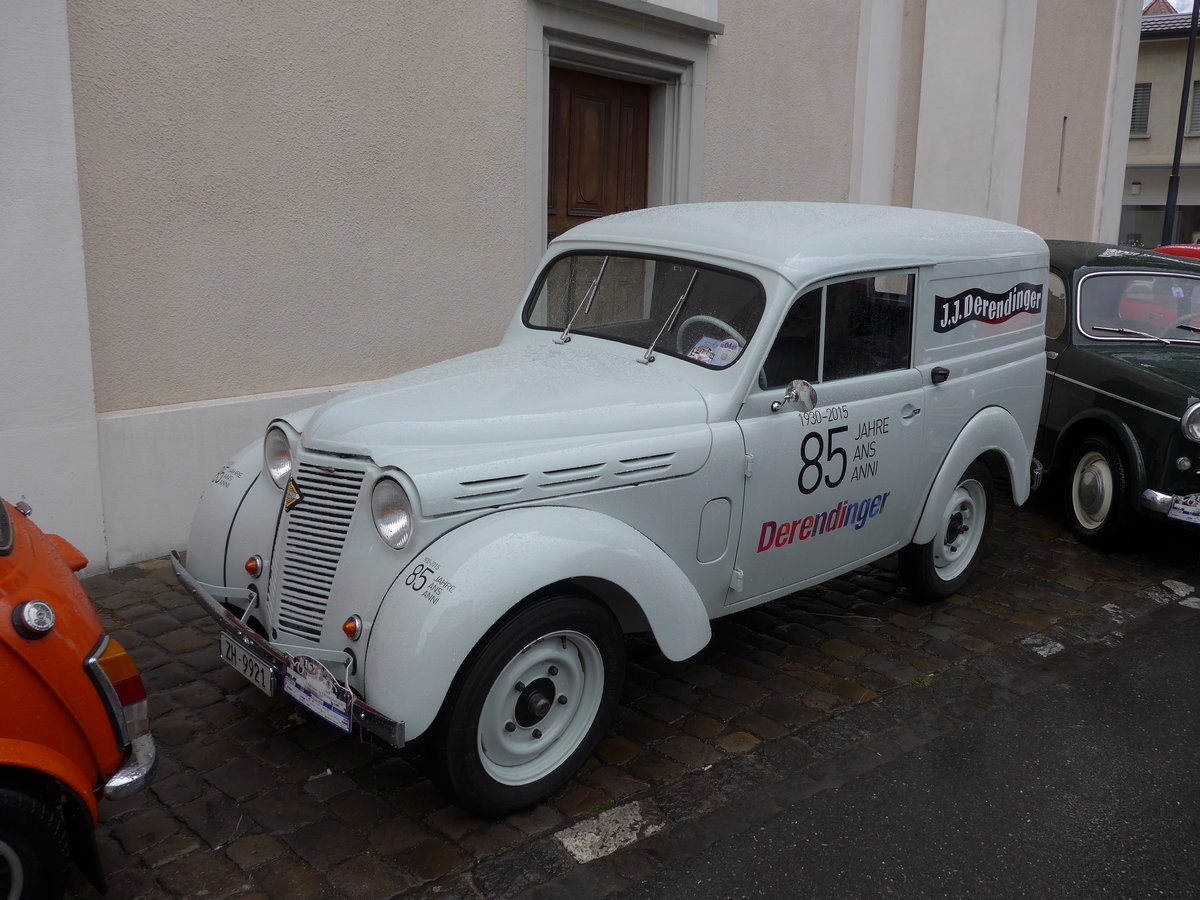(170'565) - Derendinger, Dietlikon - ZH 9921 - Renault am 14. Mai 2016 in Sarnen, OiO