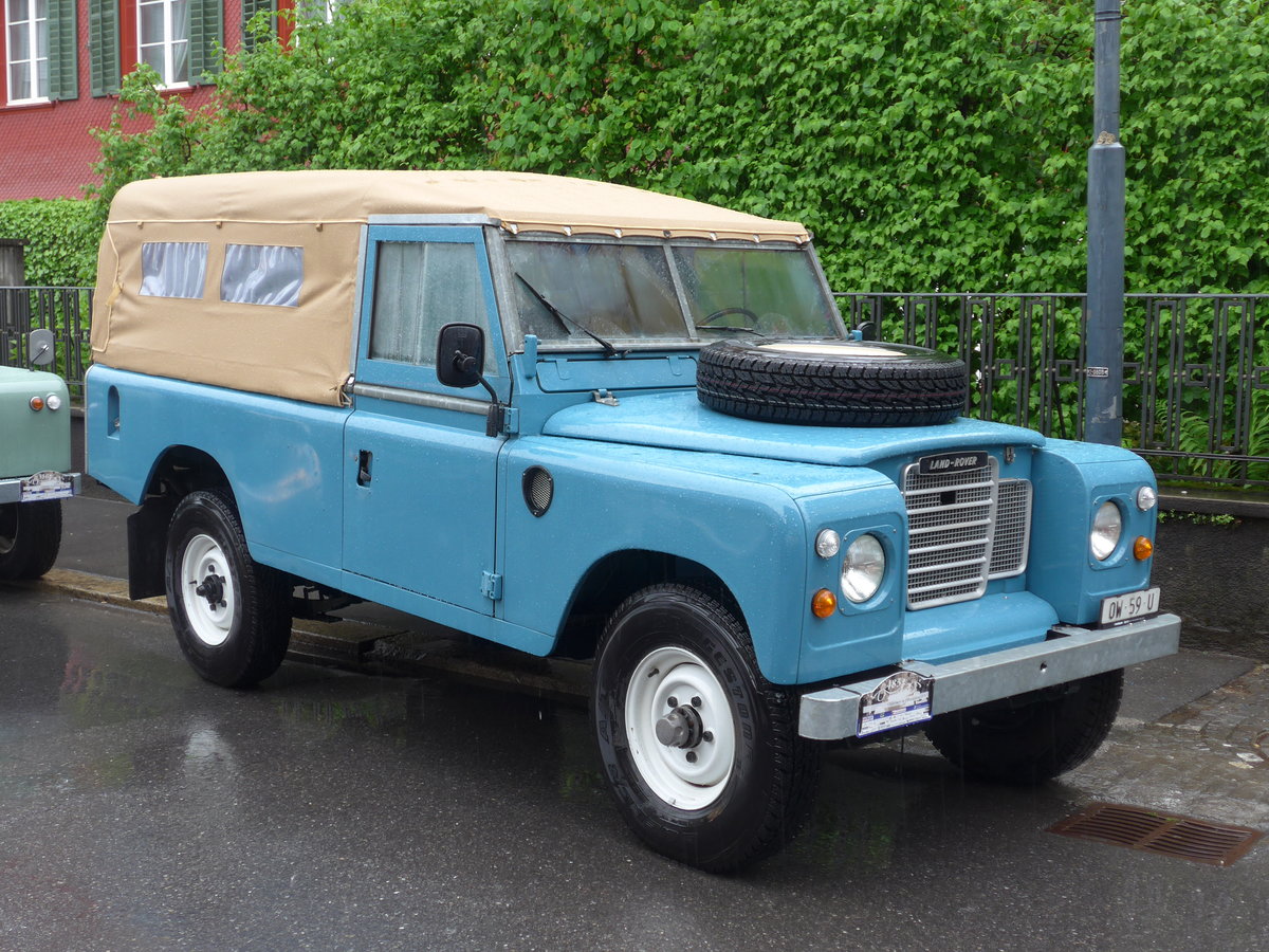(170'583) - Land-Rover - OW 59 U - am 14. Mai 2016 in Sarnen, OiO