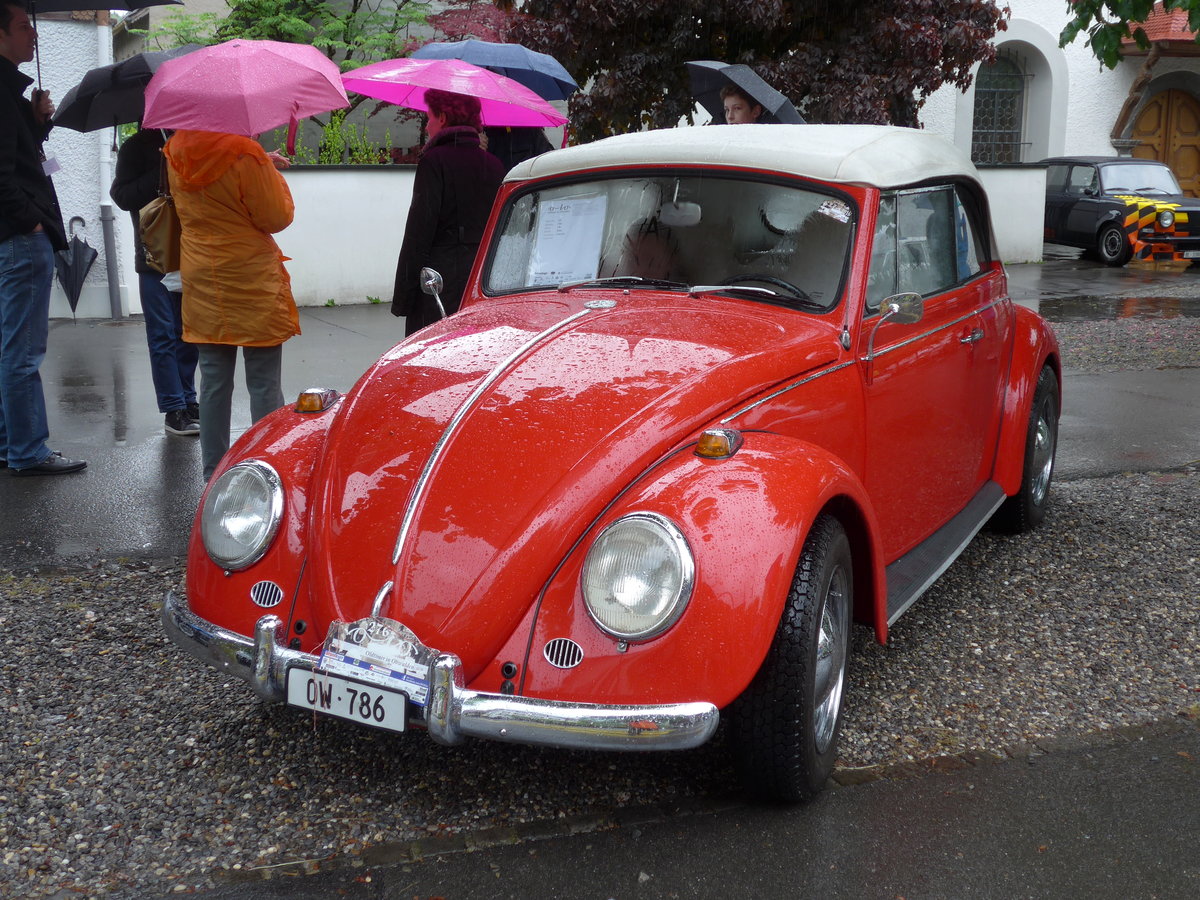 (170'593) - VW-K�fer - OW 786 - am 14. Mai 2016 in Sarnen, OiO