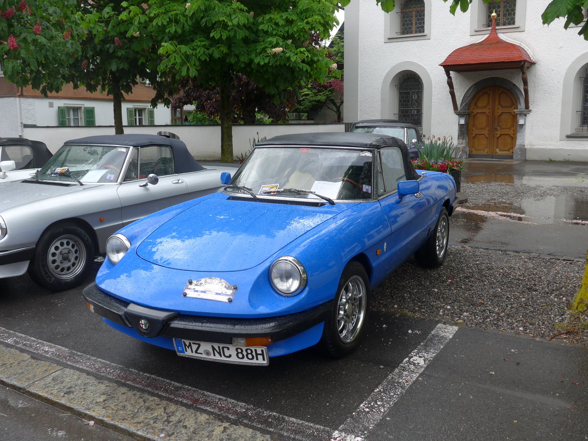 (170'672) - Alfa Romeo - MZ-NC 88H - am 14. Mai 2016 in Sarnen, OiO