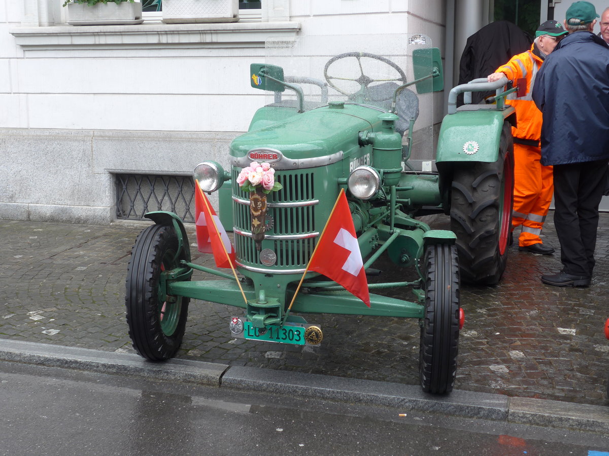 (170'697) - B�hrer - LU 11'303 - am 14. Mai 2016 in Sarnen, OiO