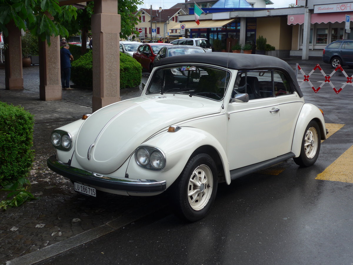 (170'717) - VW-K�fer - LU 186'715 - am 14. Mai 2016 in Sarnen, OiO